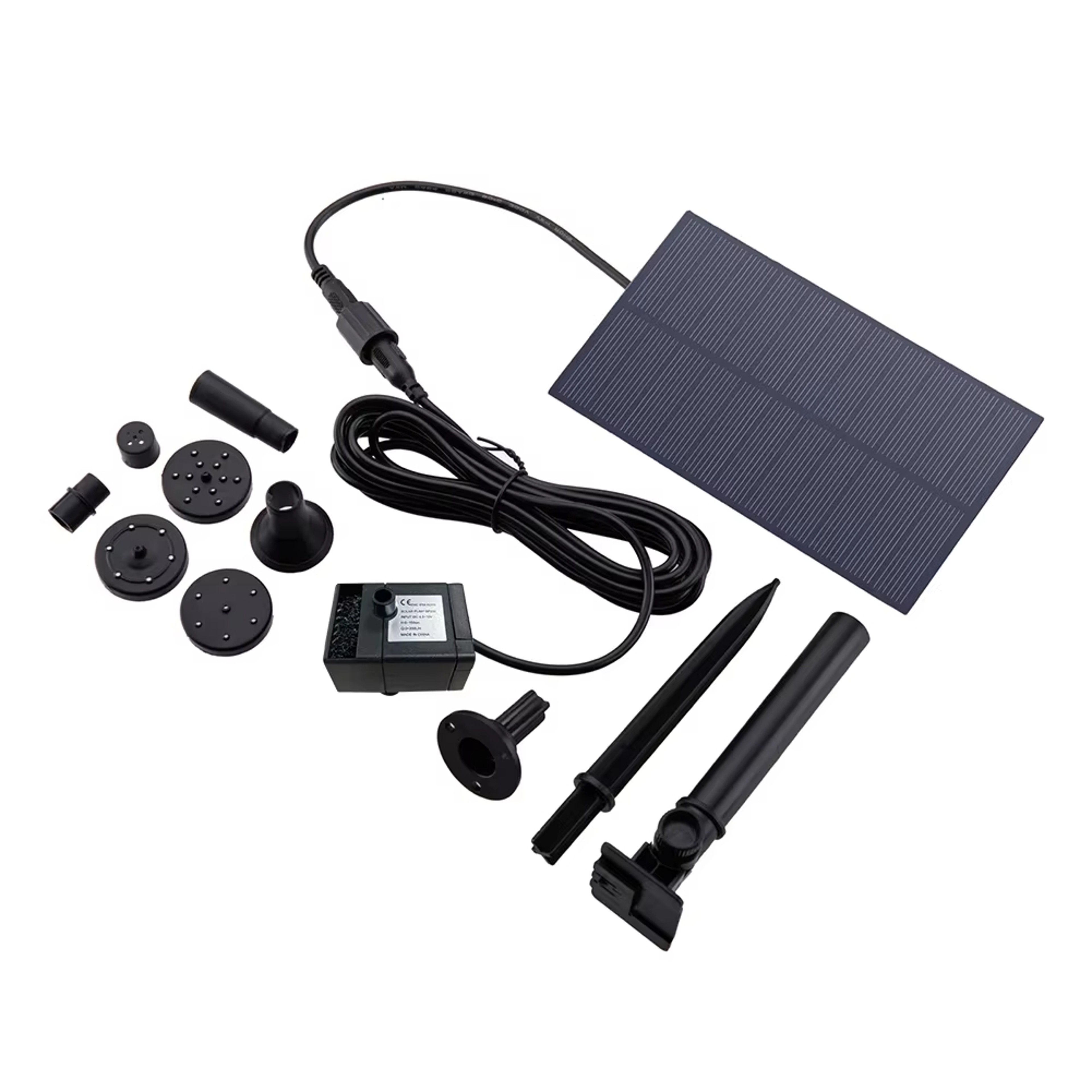 Solar Fountain Pump Kit for Garden Ponds Bird Baths and Outdoor Water Features – view 4