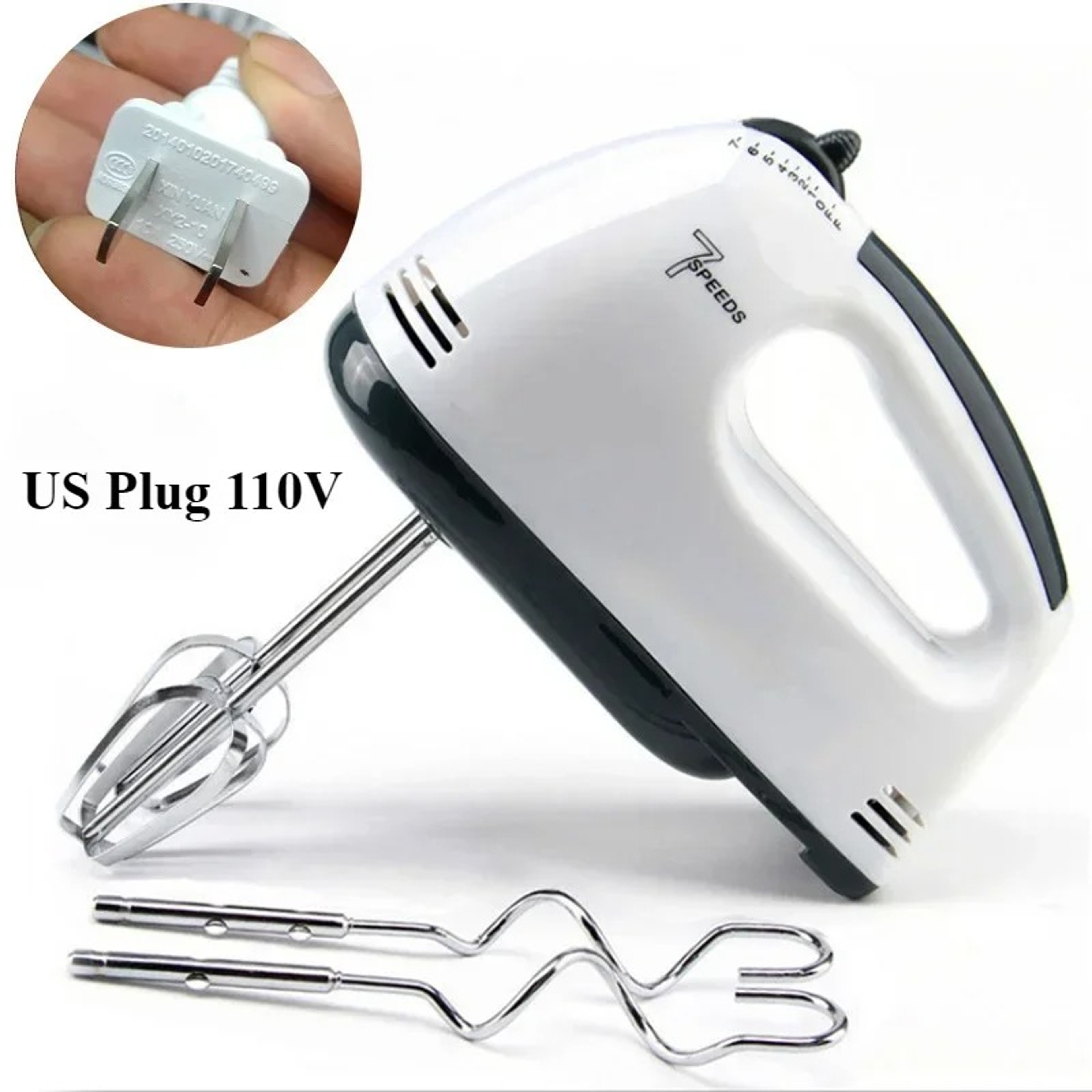 Electric Hand Mixer For Baking Egg Beating Cream Whipping And Dough Mixing 7