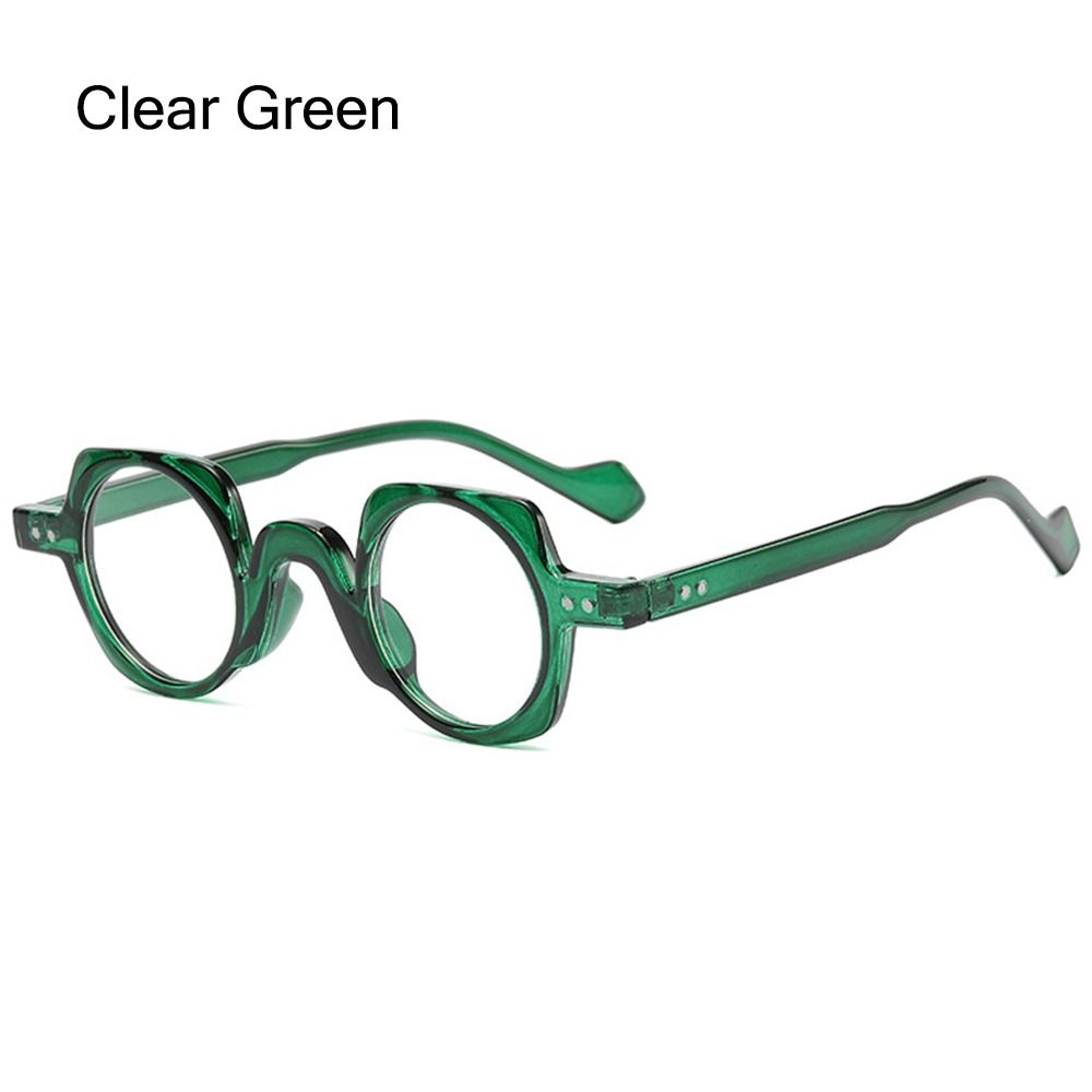 Japanese Style Blue Light Blocking Glasses Vintage Round Square Unisex Eyewear – view 7