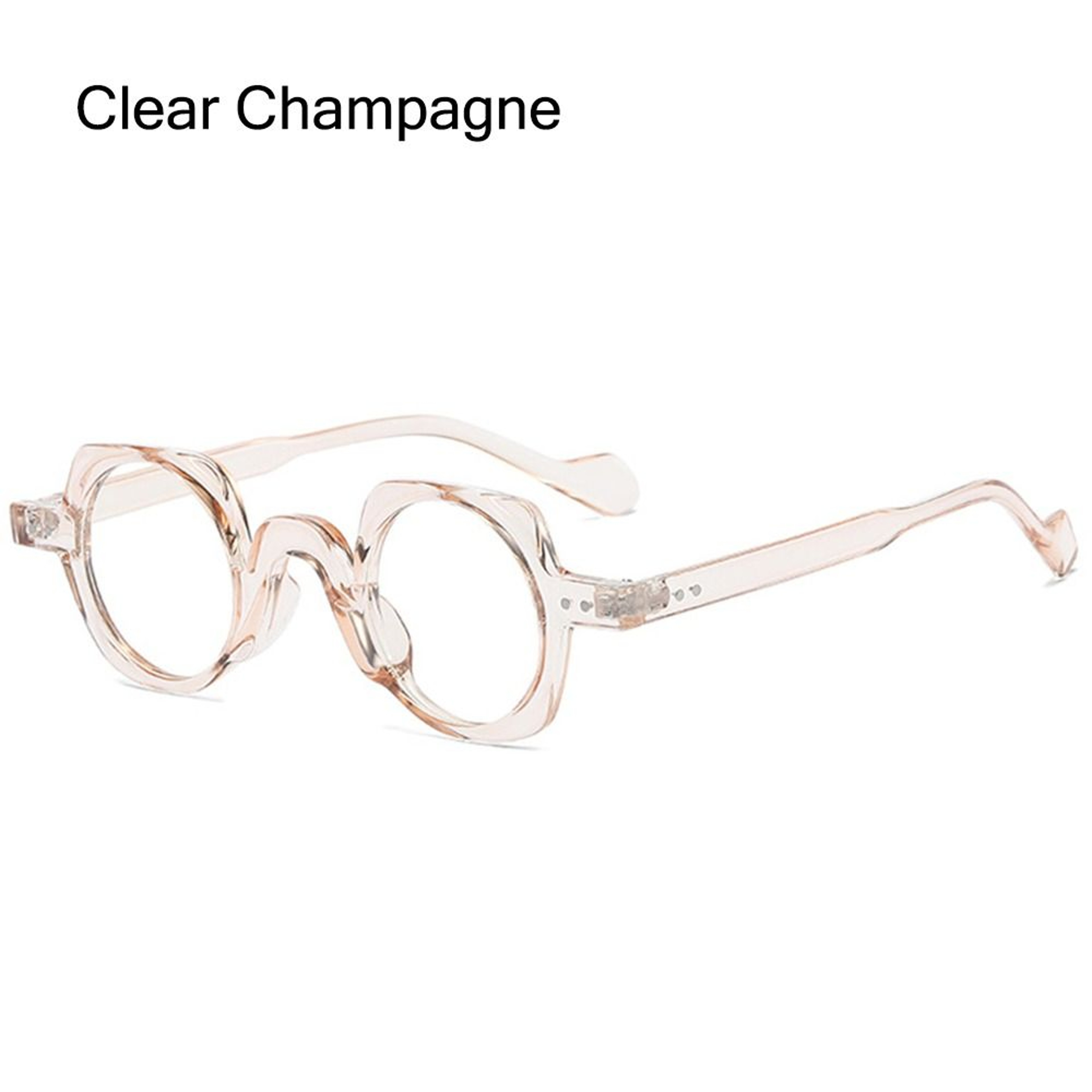 Japanese Style Blue Light Blocking Glasses Vintage Round Square Unisex Eyewear – view 9