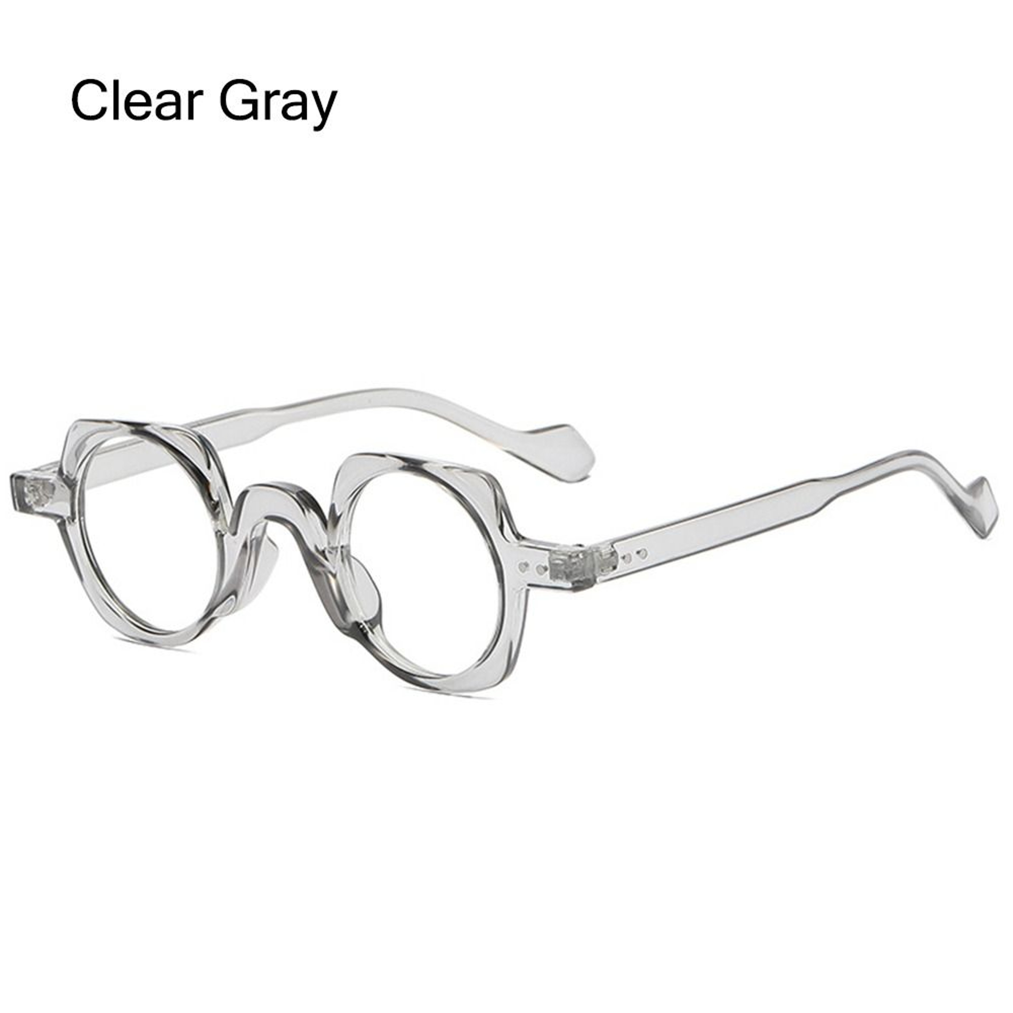 Japanese Style Blue Light Blocking Glasses Vintage Round Square Unisex Eyewear – view 12