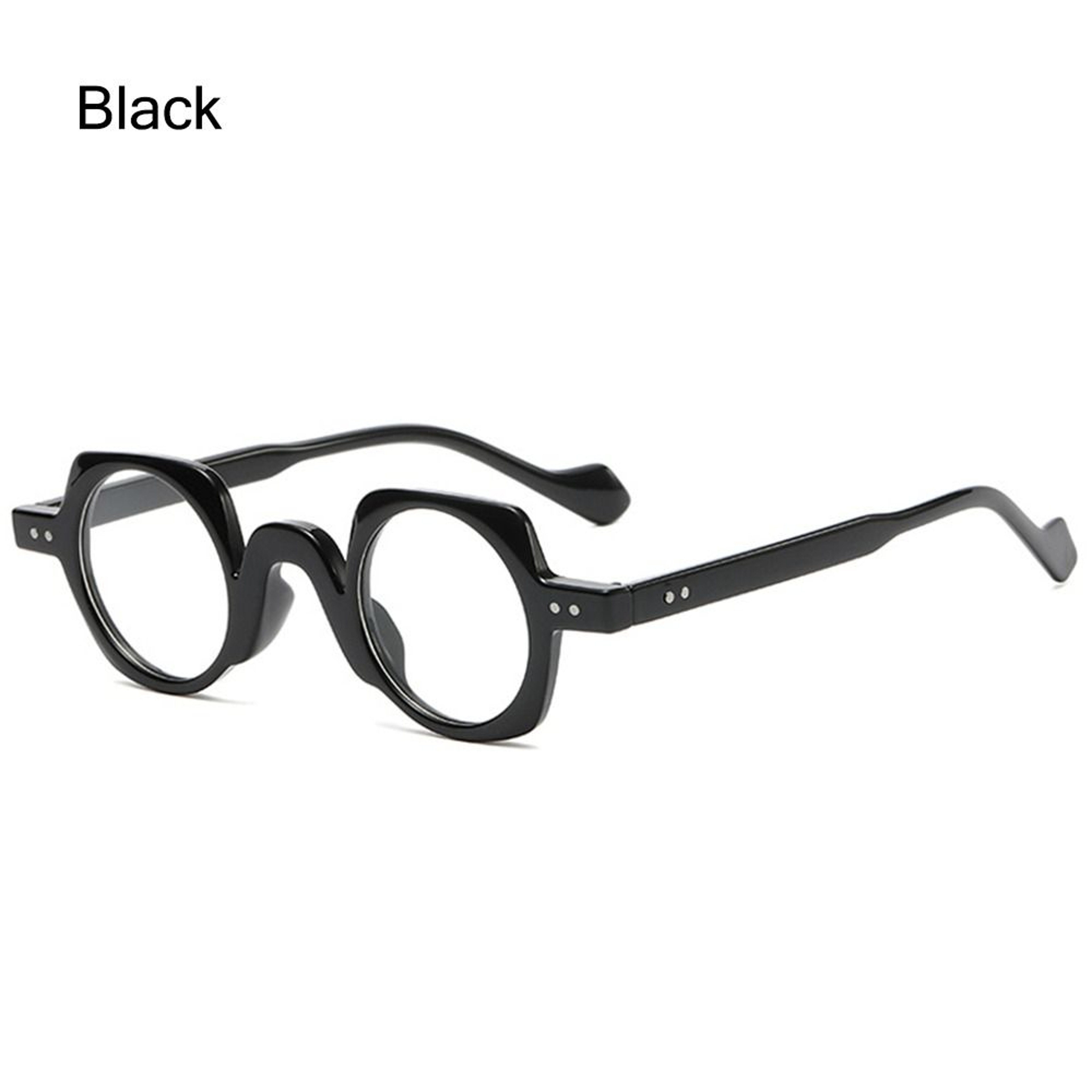 Japanese Style Blue Light Blocking Glasses Vintage Round Square Unisex Eyewear – view 14