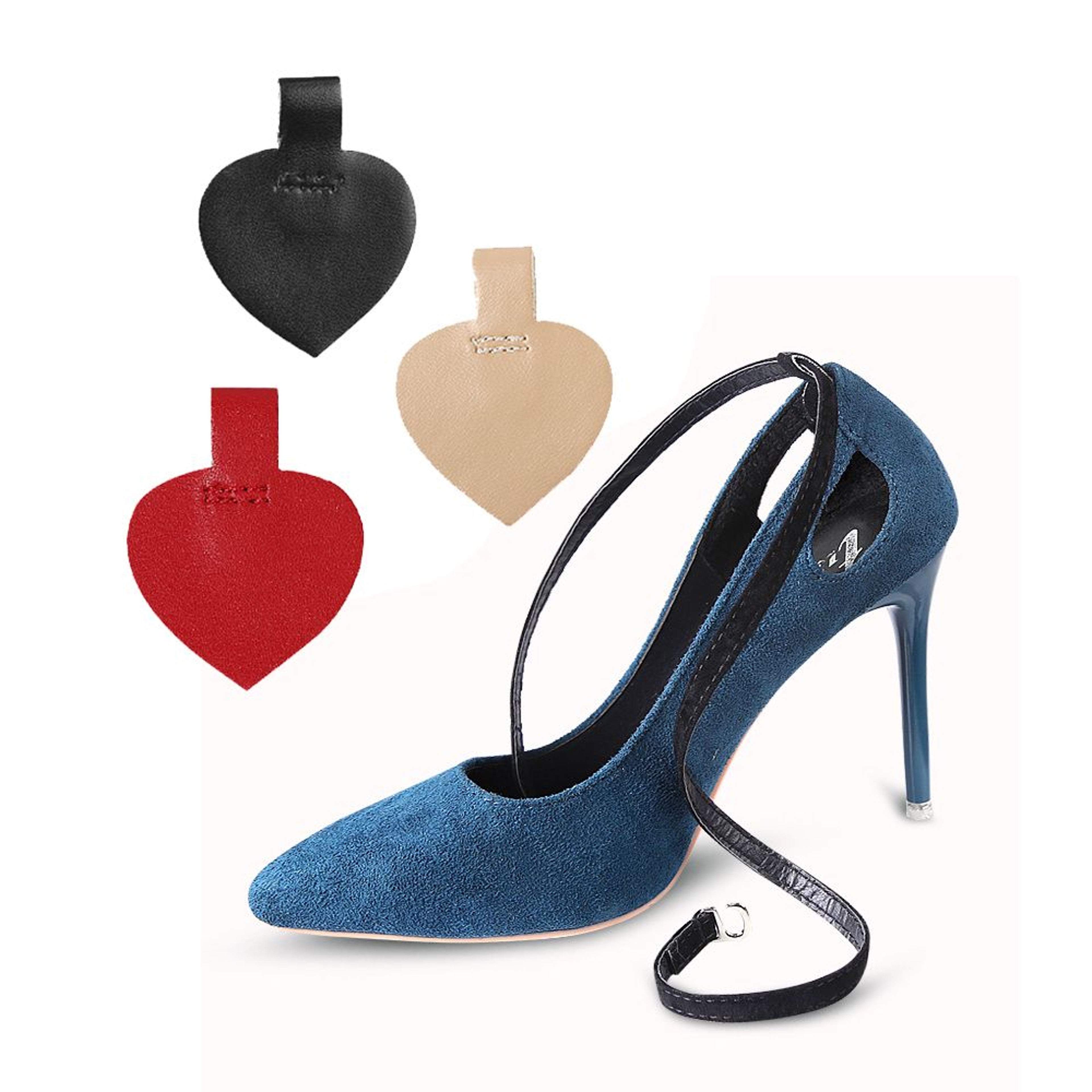 Invisible Anti Slip High Heel Straps for Secure Shoe Fit – view 2