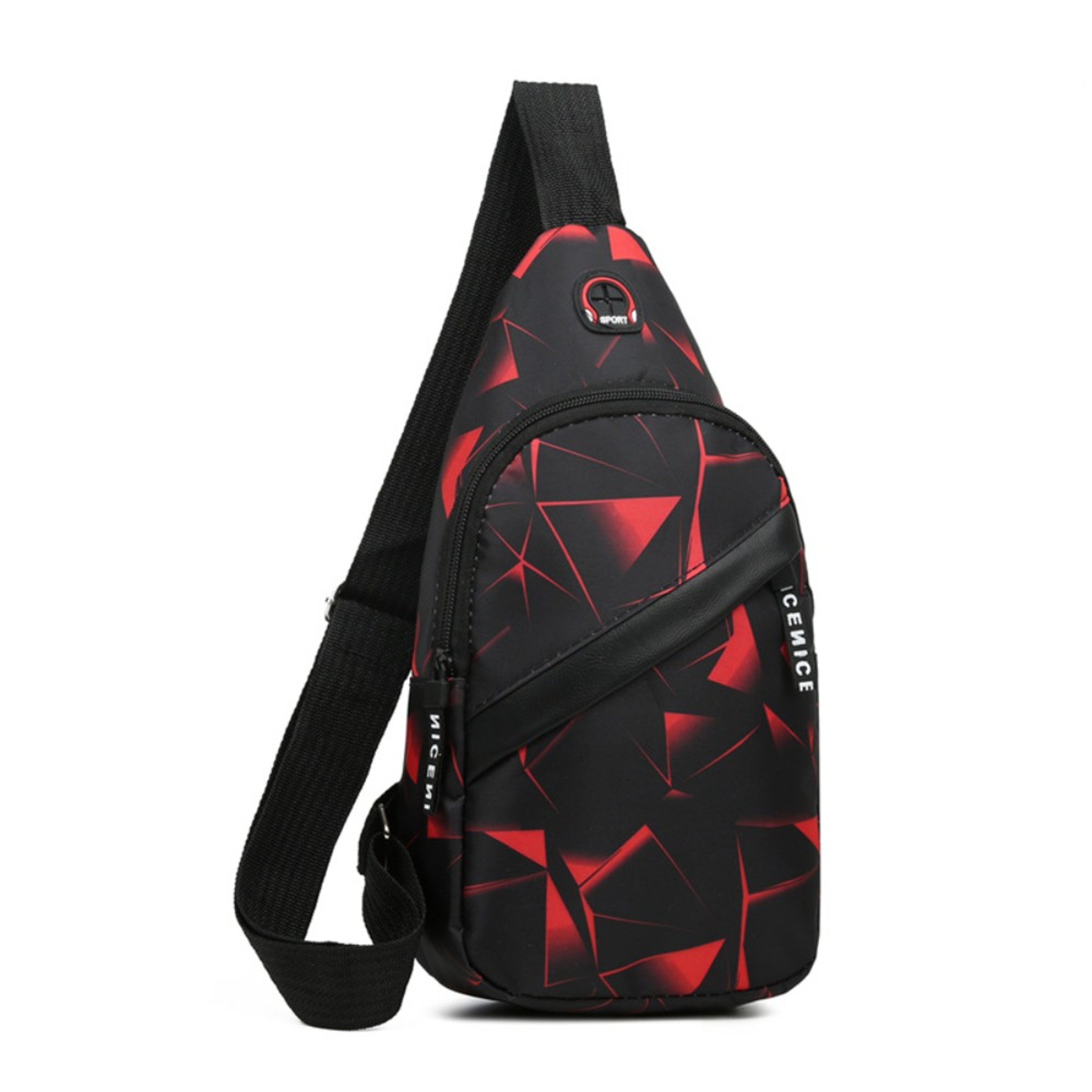 Men Oxford Cloth Large Capacity Sling Bag Crossbody Chest Bag for Travel – view 13