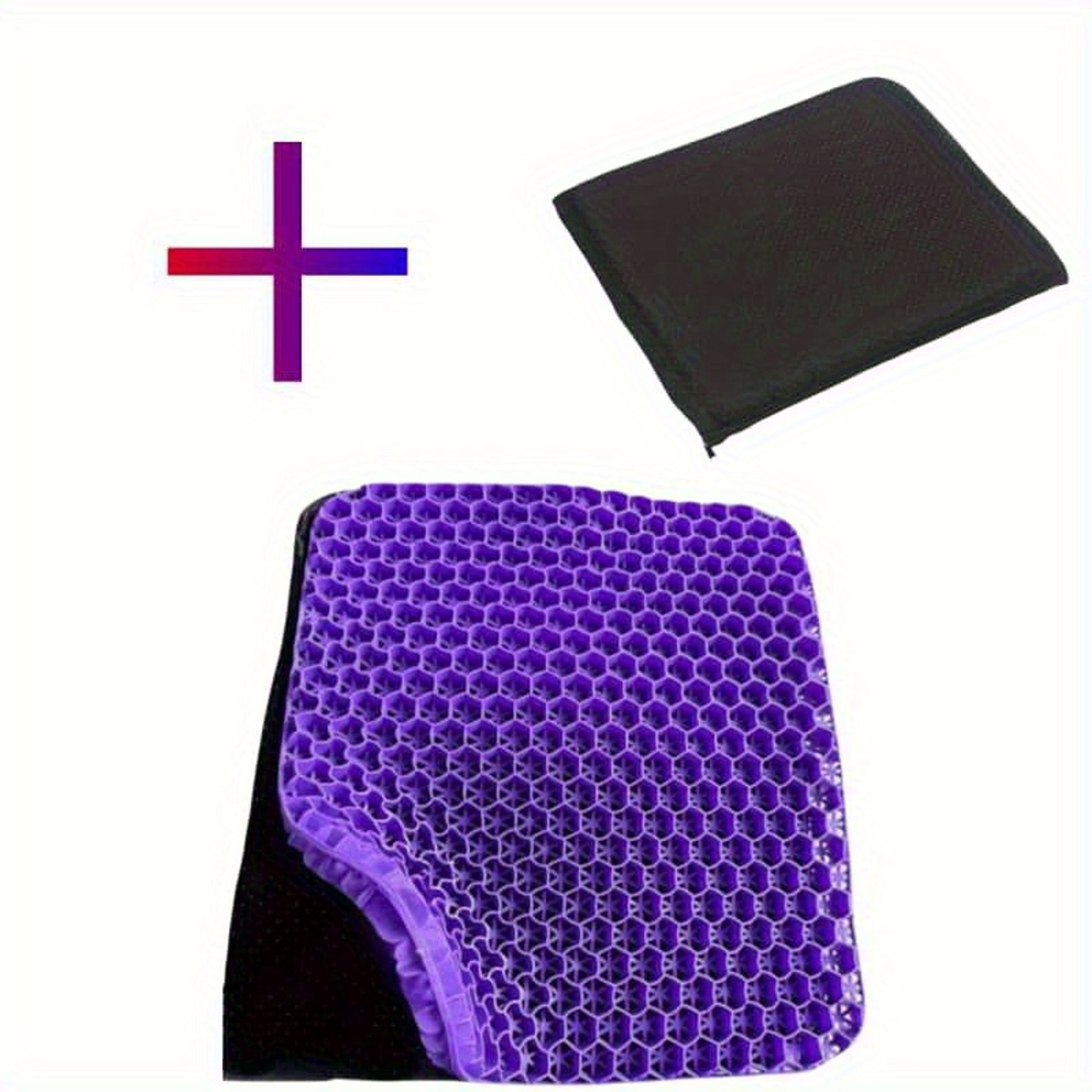 Ultra Comfort Gel Seat Cushion for Tailbone Relief and Breathable Support – view 6