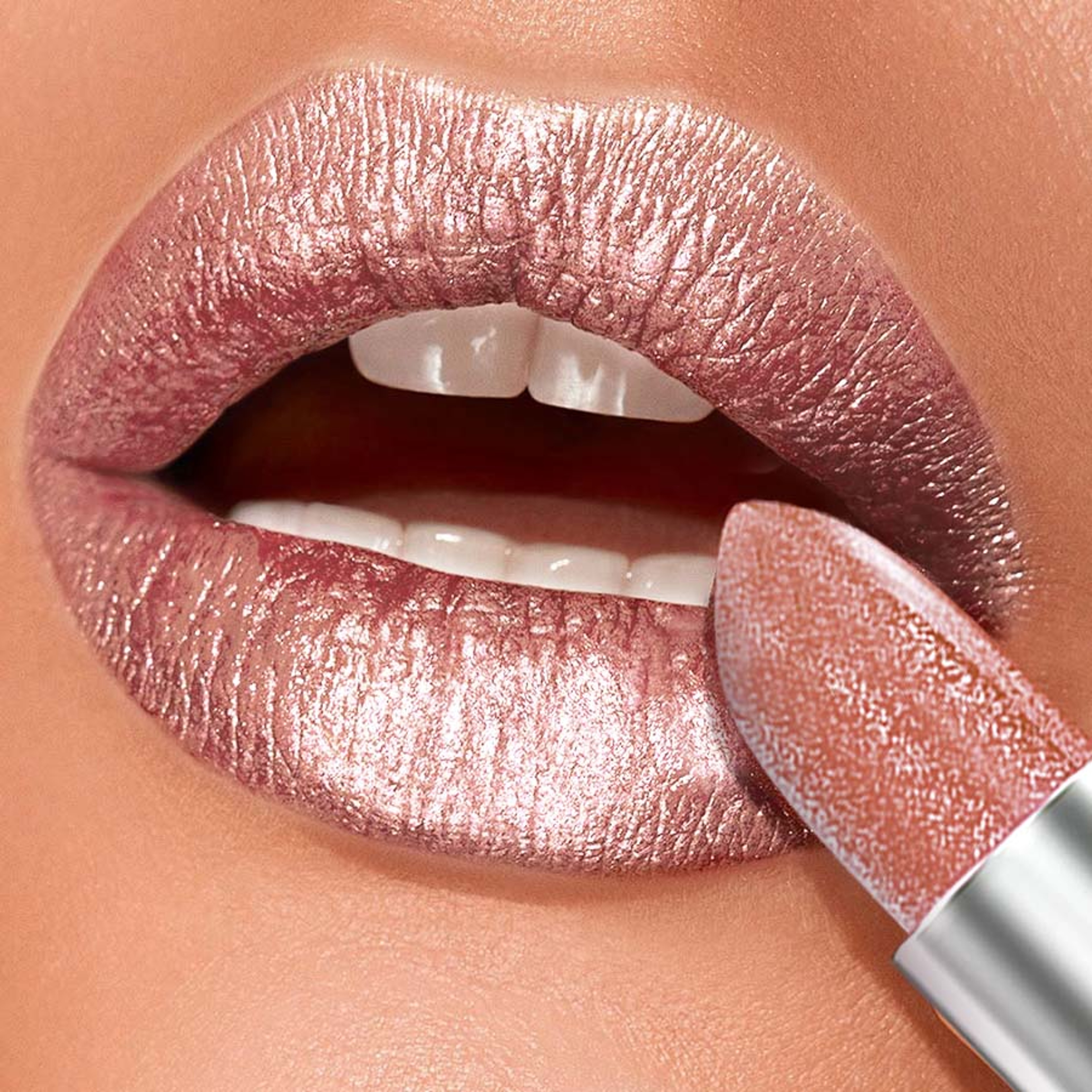 Metallic Lipstick Glitter Lip Gloss Waterproof Shimmer Lip Glaze – view 4