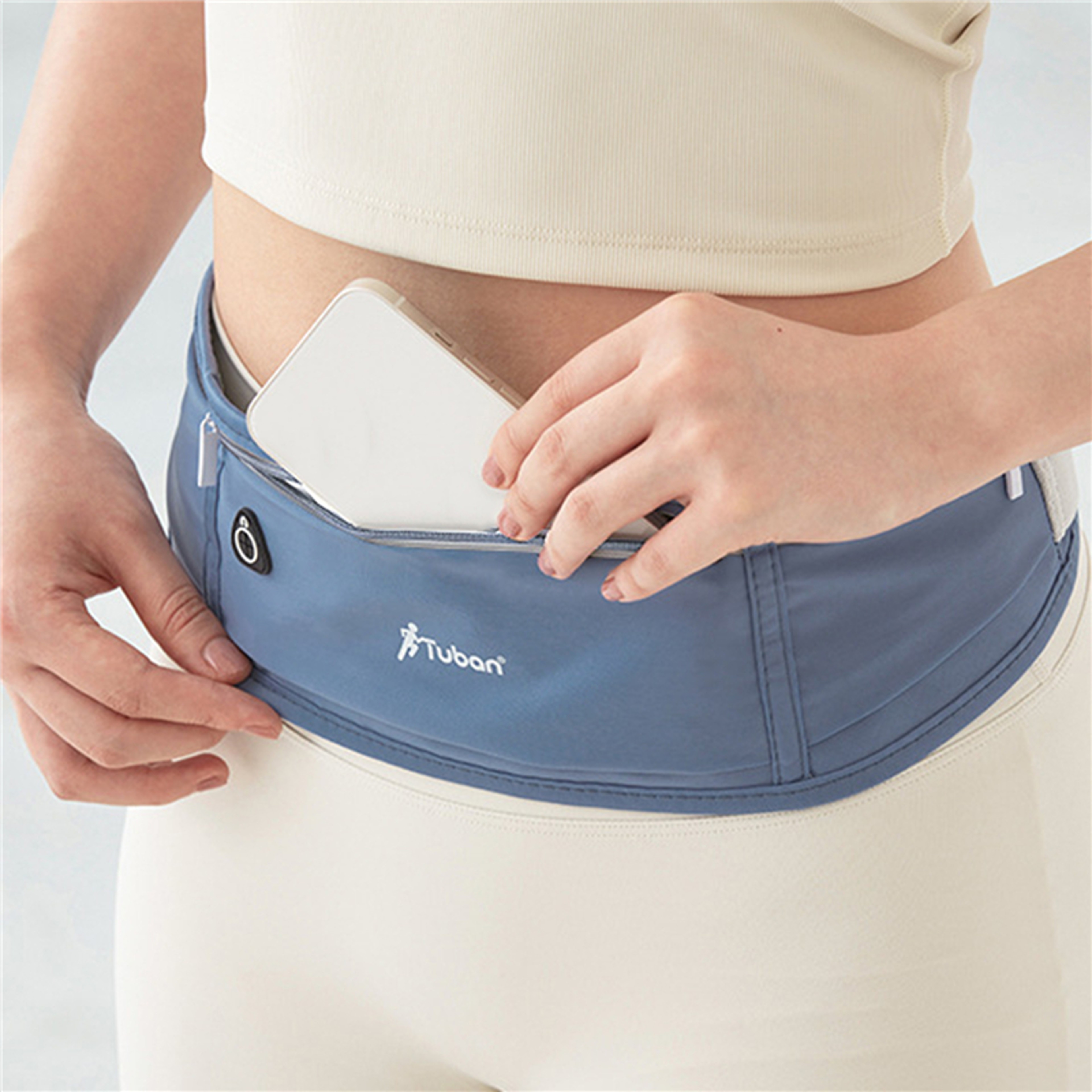 Waterproof Running Waist Bag Slim Hidden Phone Sports Belt 1