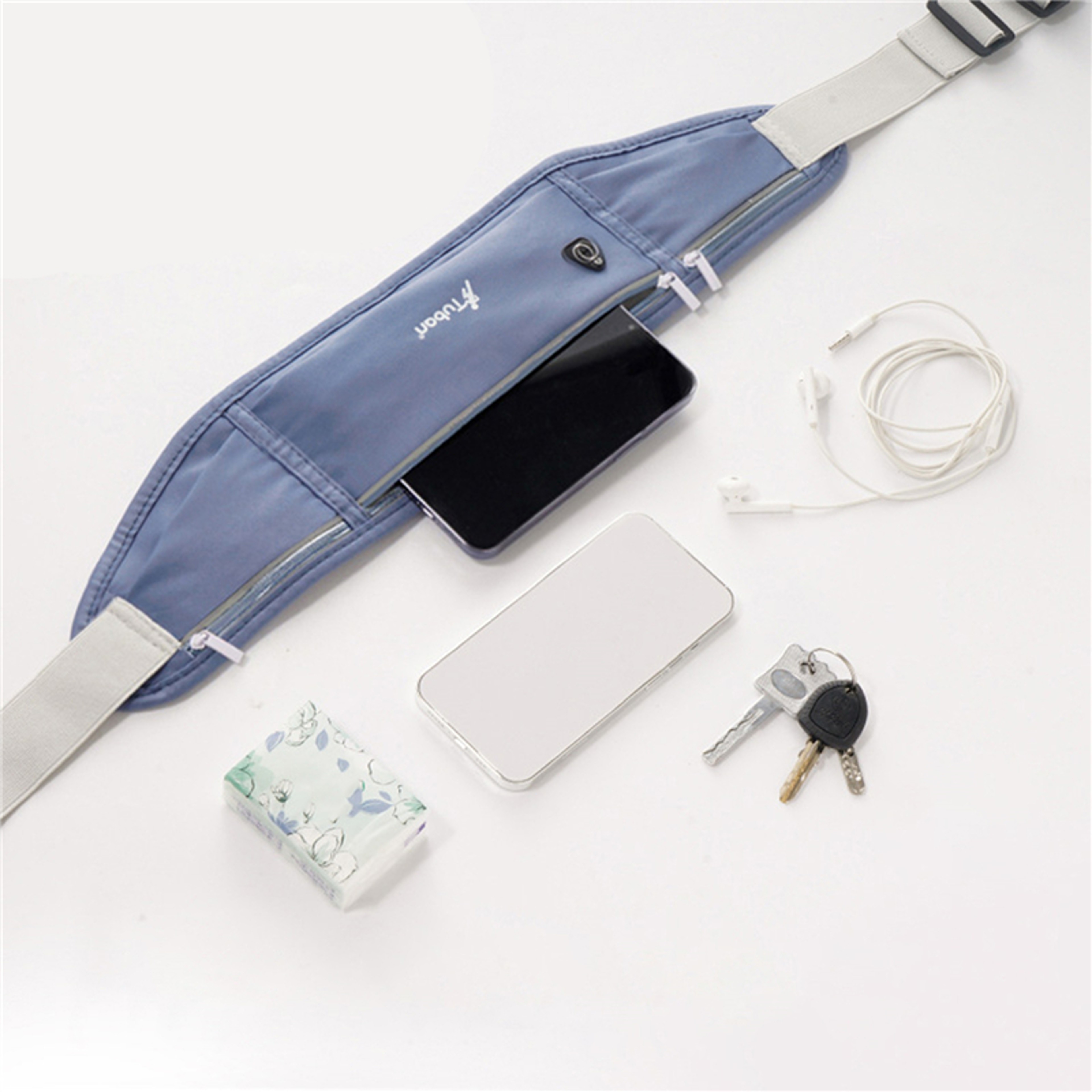 Waterproof Running Waist Bag Slim Hidden Phone Sports Belt 5