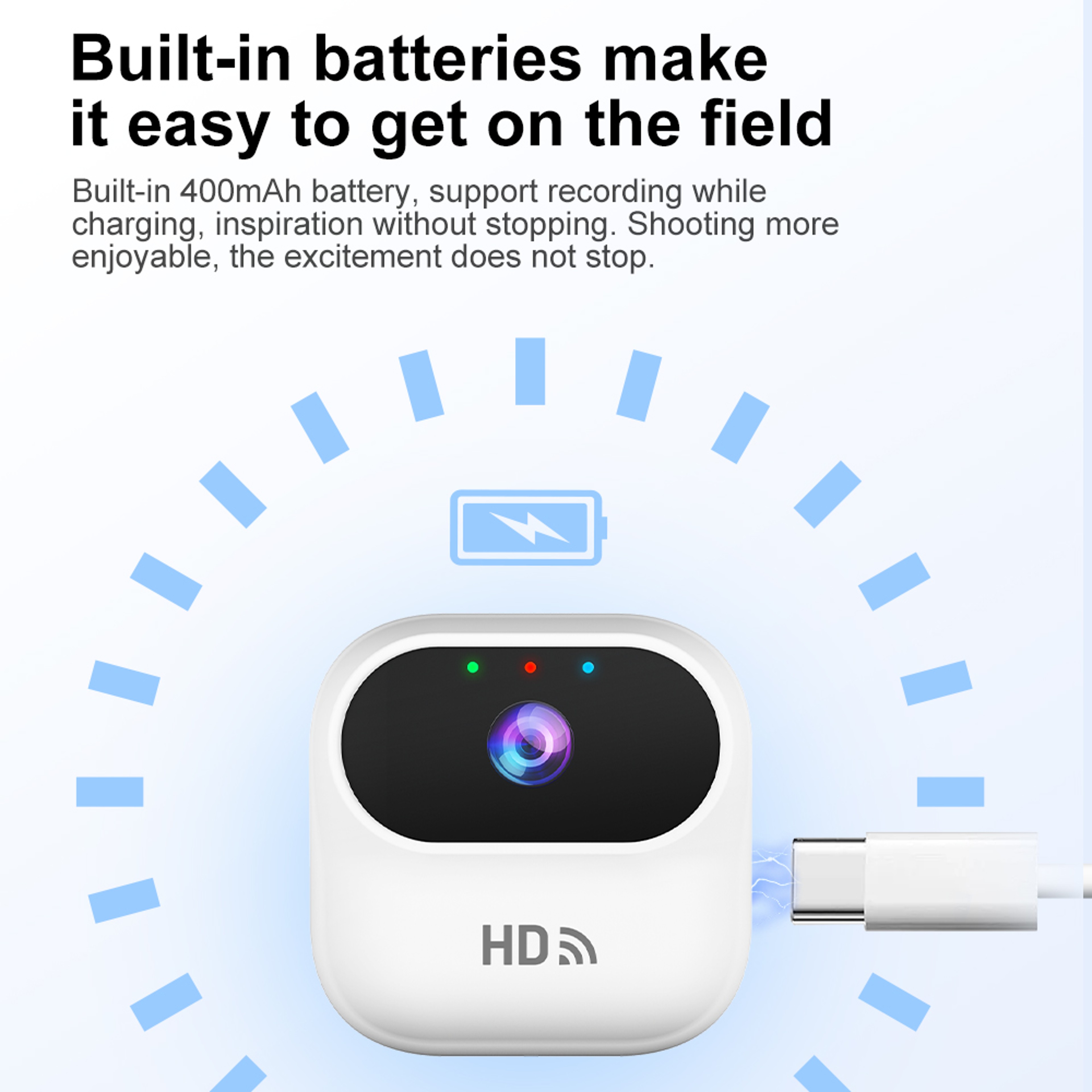 Mini WiFi Security Camera With Motion Tracking 6