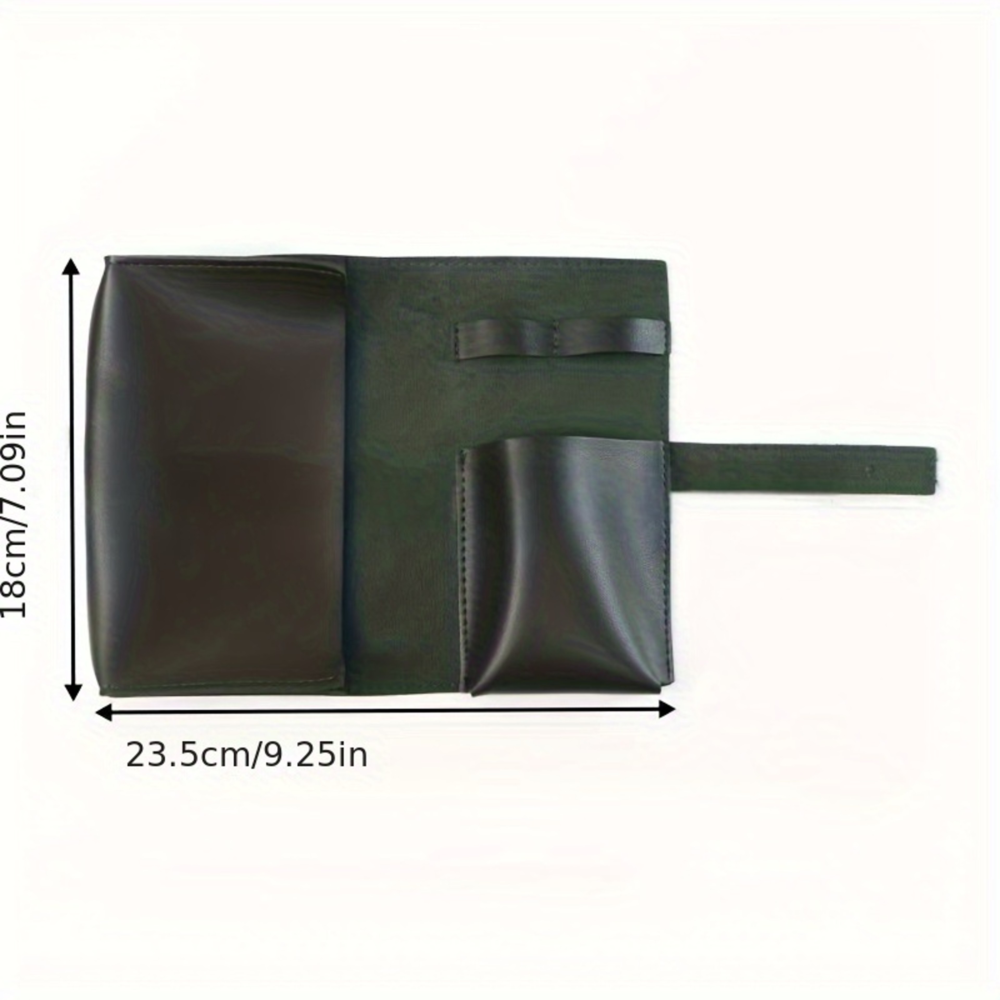 PU Leather Tech Organizer Pouch for Cables Chargers and Travel Accessories – view 5