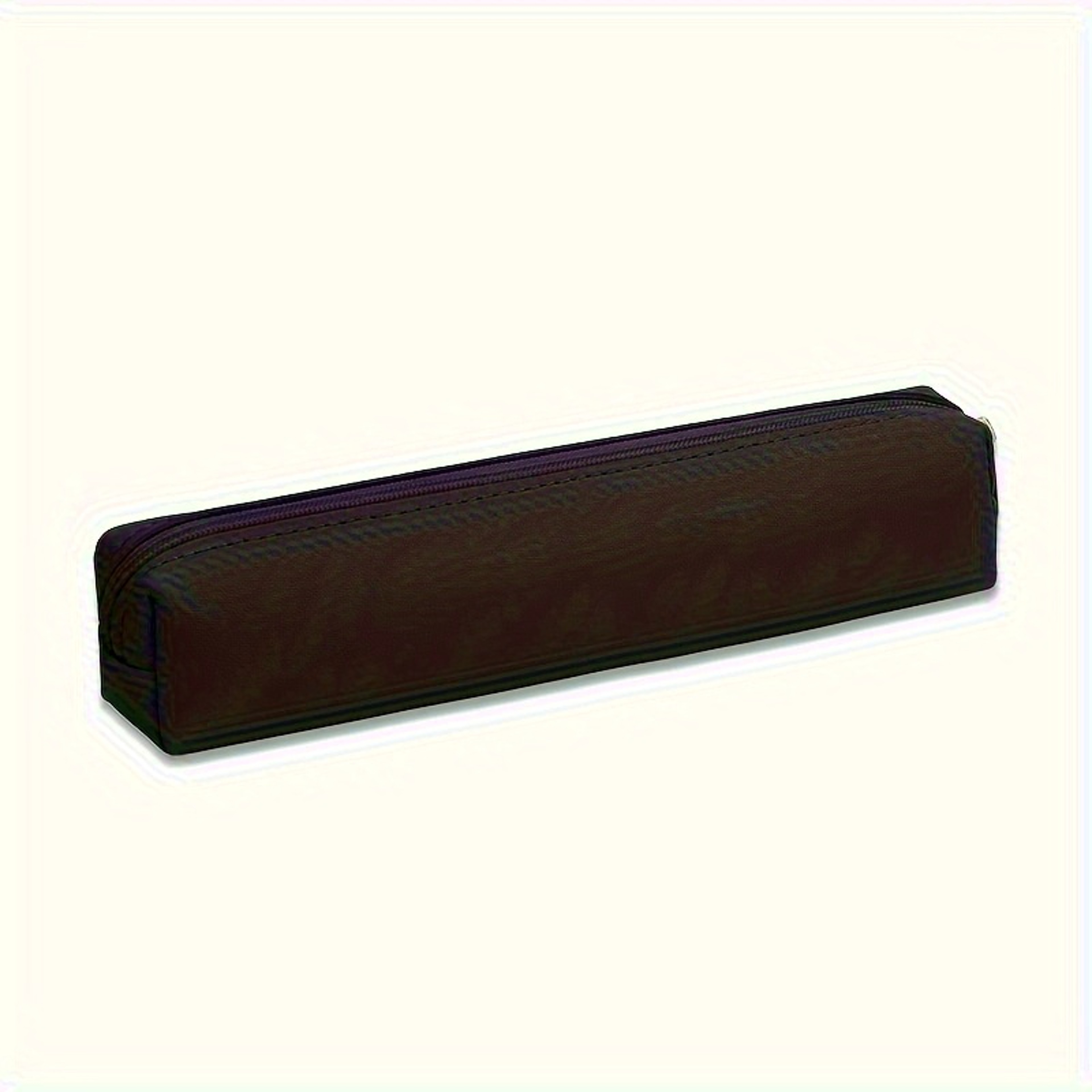 Mini Faux Leather Pencil Case And Makeup Brush Organizer For Travel 4