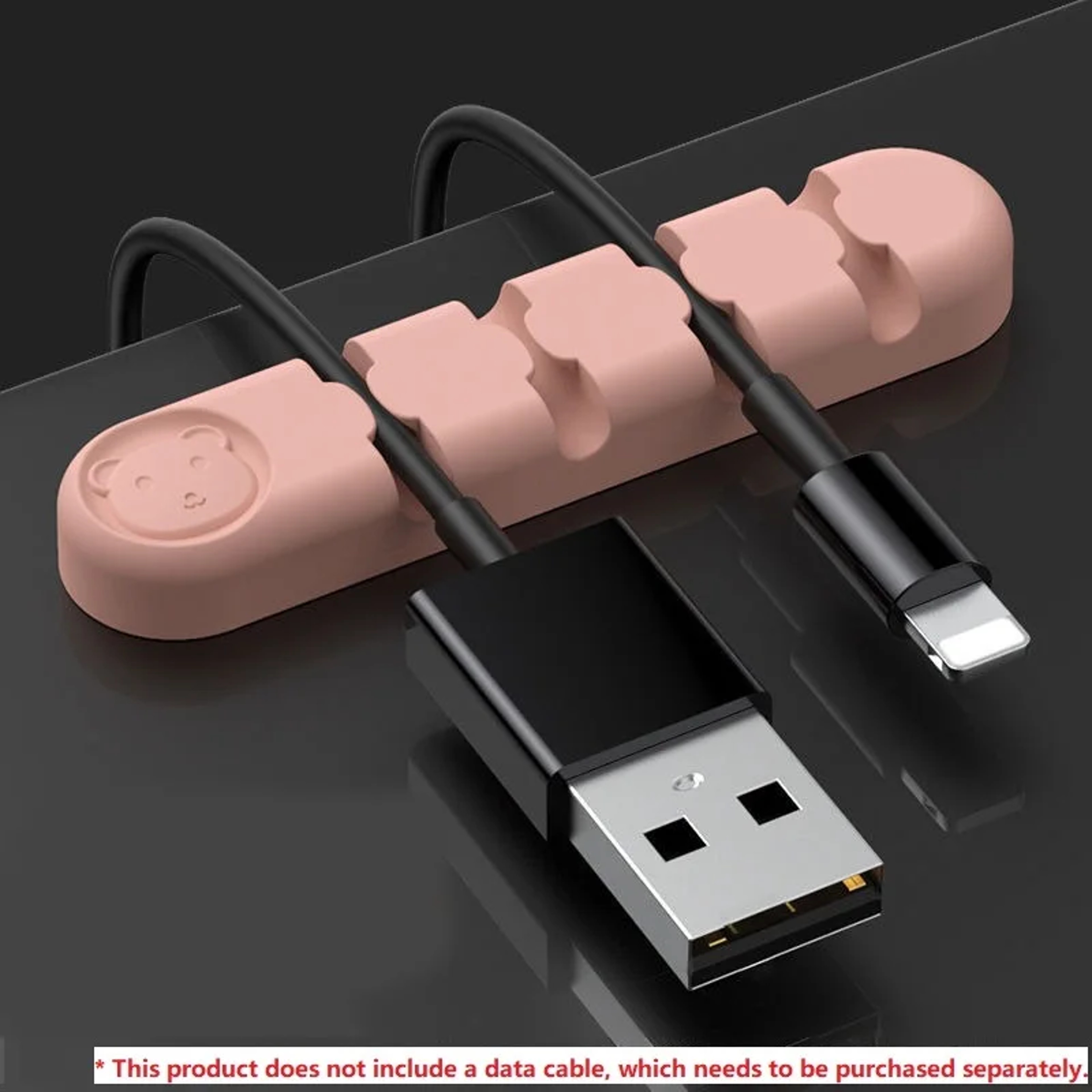 Cute Desk Cable Holder Cord Organizer For Charging Wires And Tidy Workspaces 8