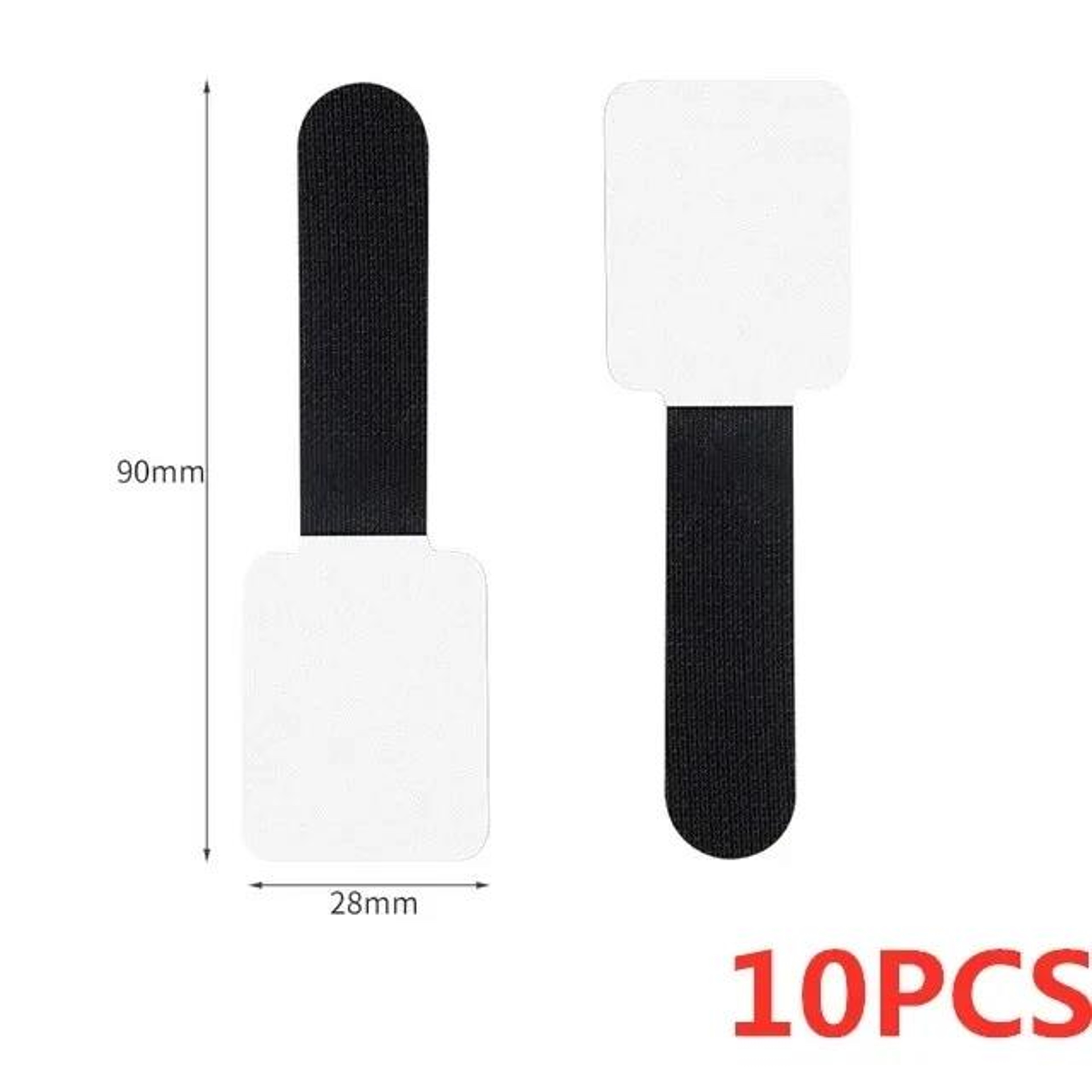 Reusable Self Adhesive Cable Ties Adjustable Cord Organizer Straps For Desk And Home 10