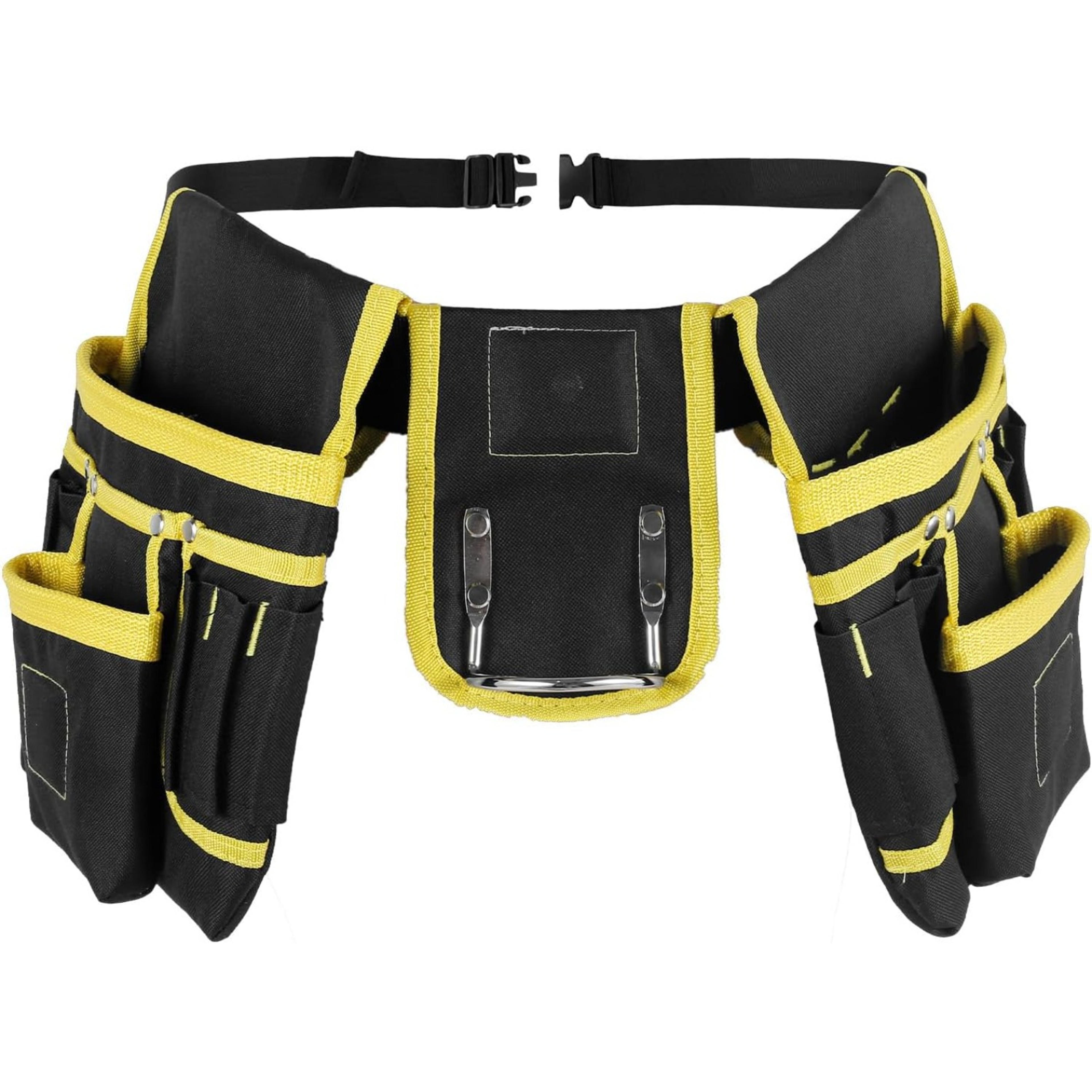 Heavy Duty Adjustable Tool Belt Bag With Detachable Work Pouches And Utility Storage 6