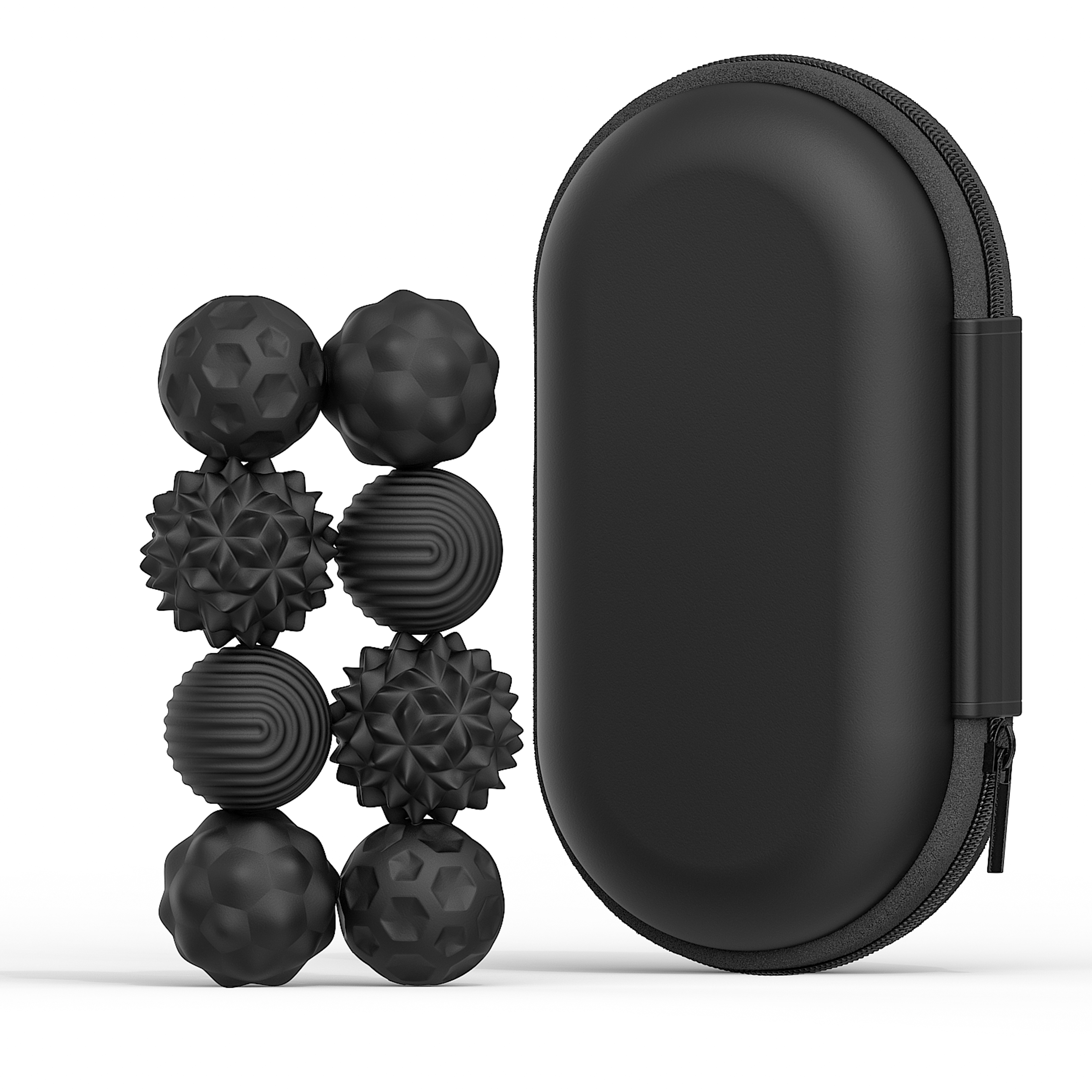 Magnetic Silicone Sensory Balls Stress Relief Fidget Toy For Calm Focus And Busy Hands 7
