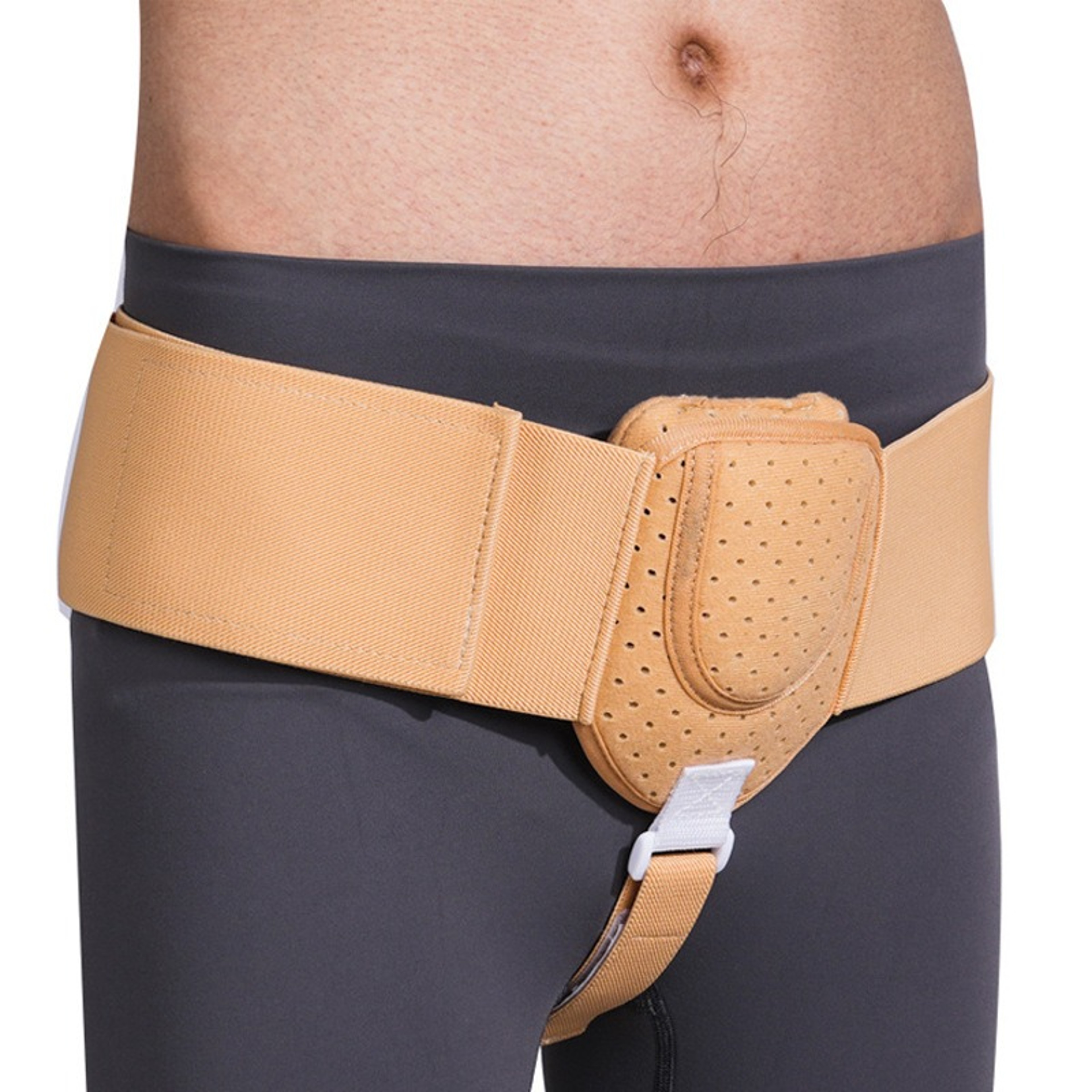 Adjustable Groin Support Belt with Removable Compression Pads for Men and Women – view 7