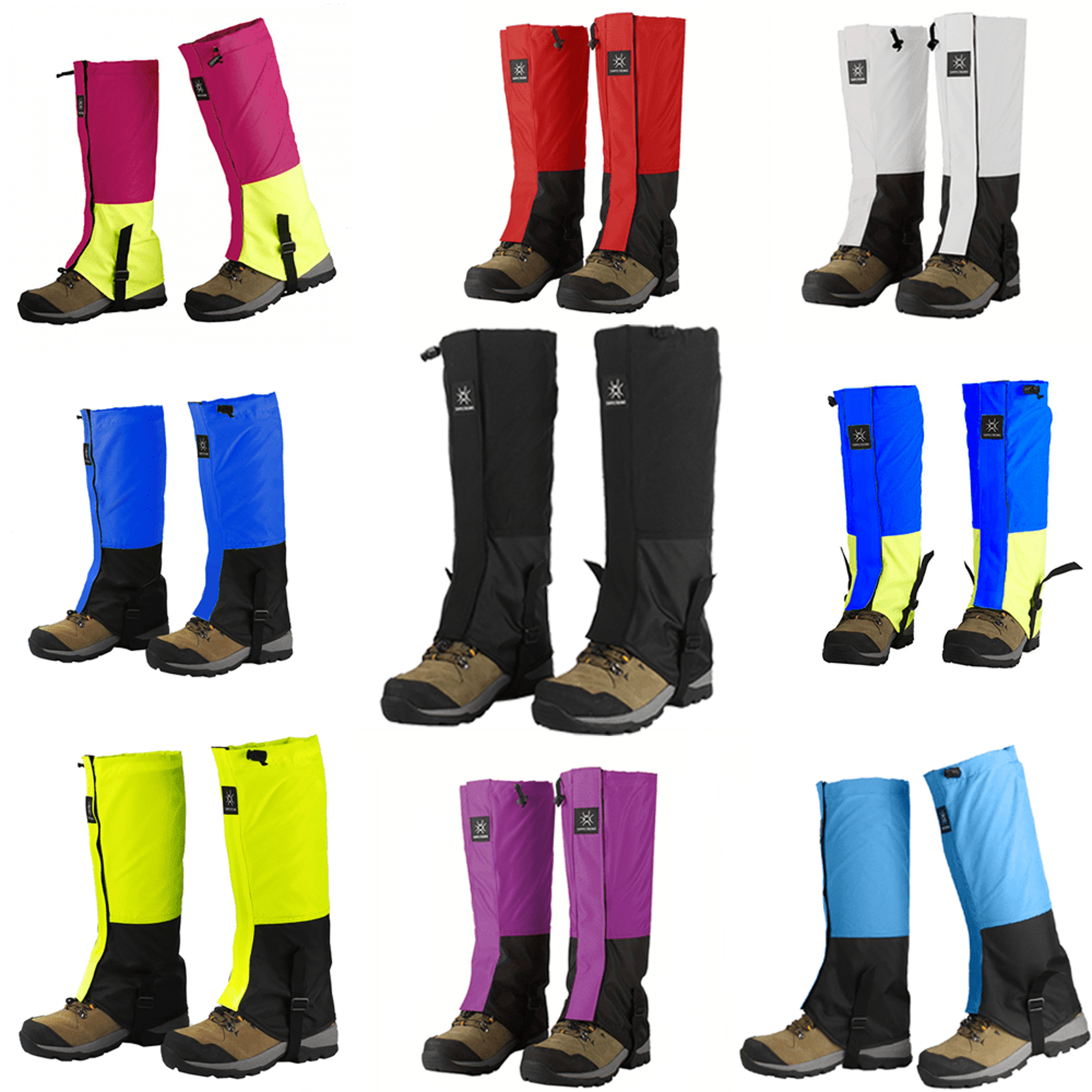 Waterproof Hiking Gaiters For Snow Sand And Trail Protection 0