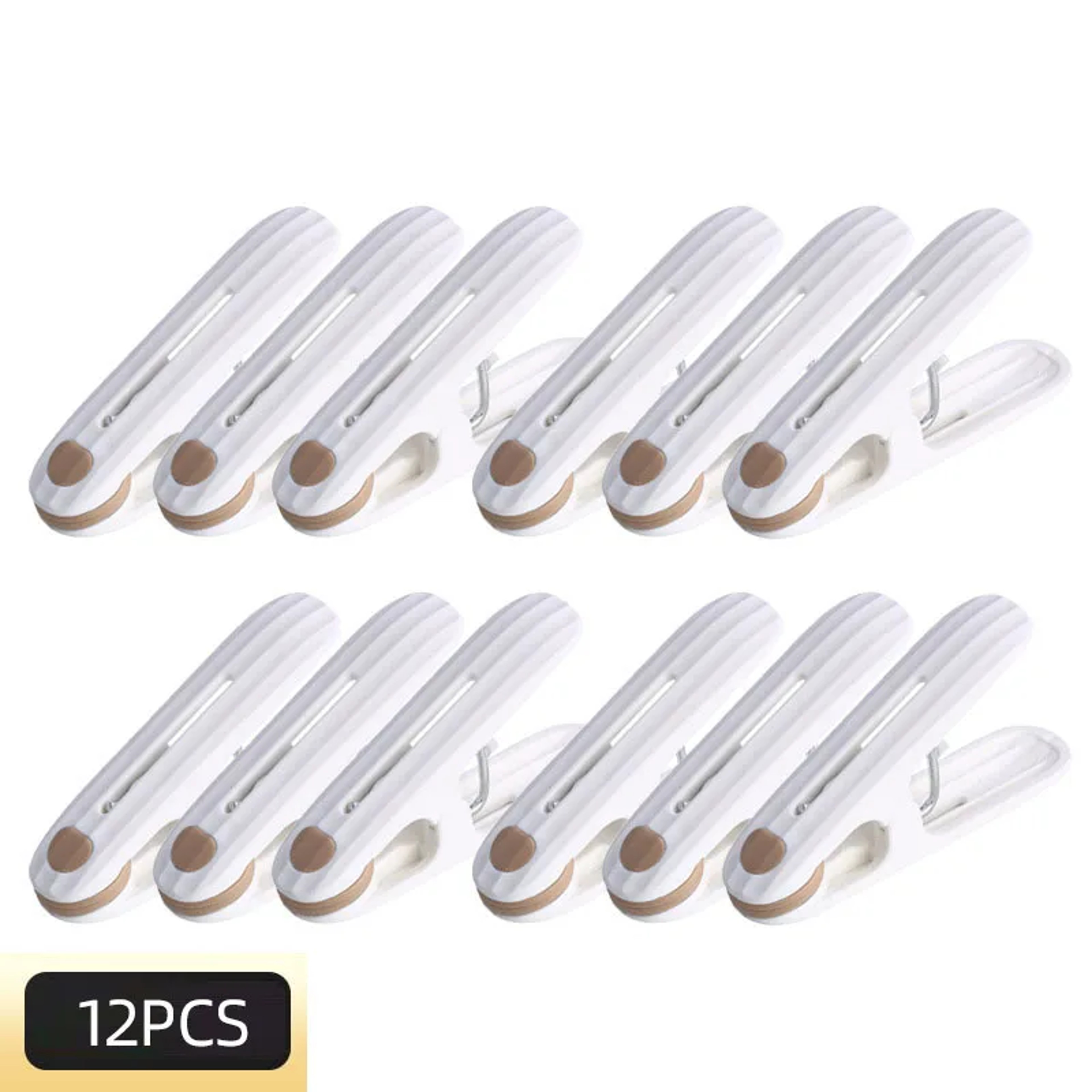 Plastic Non Marking Clothes Drying Clips with Soft Rubber Grip – view 7