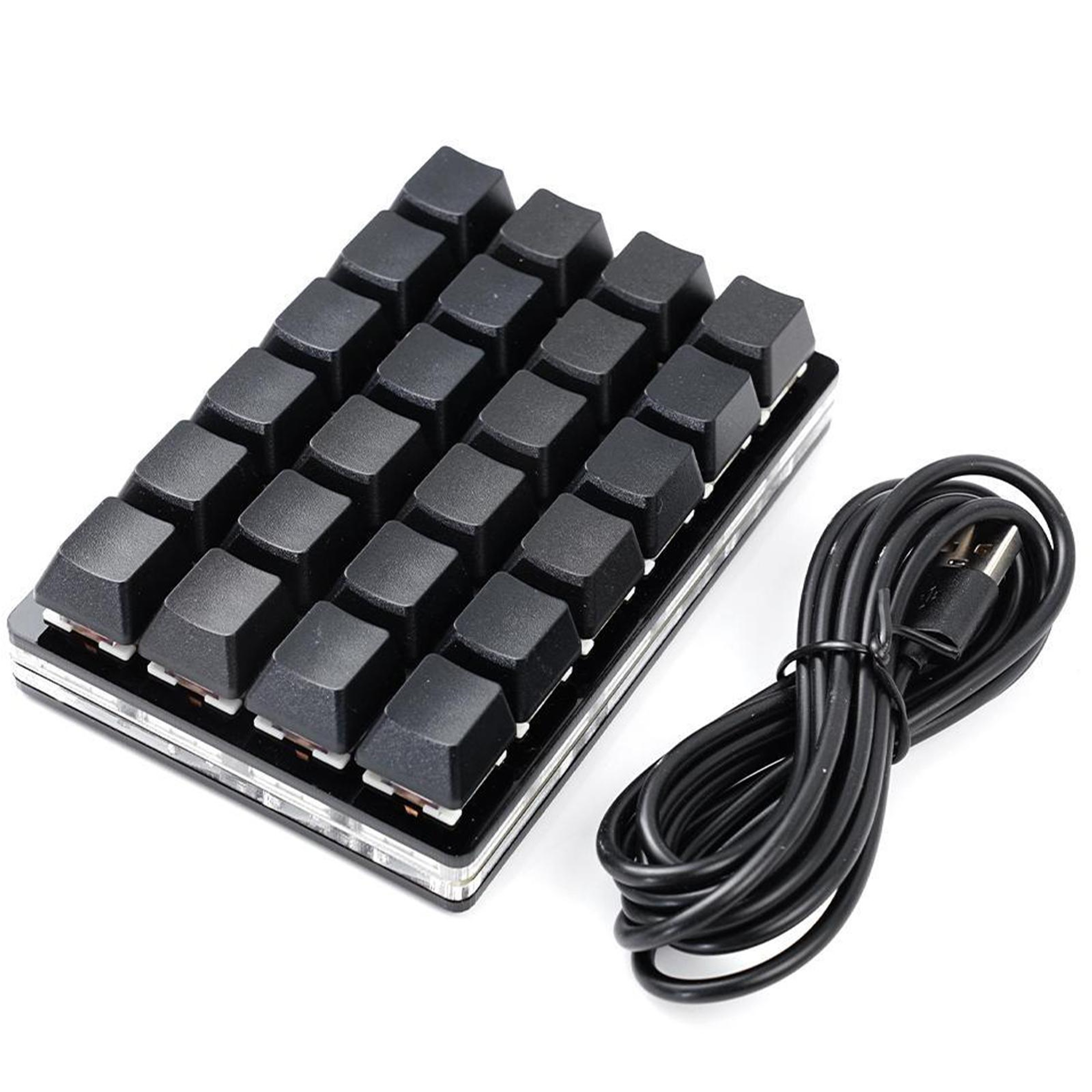 Mini Mechanical Gaming Keyboard with Programmable Shortcut Keys and USB Connection – view 4