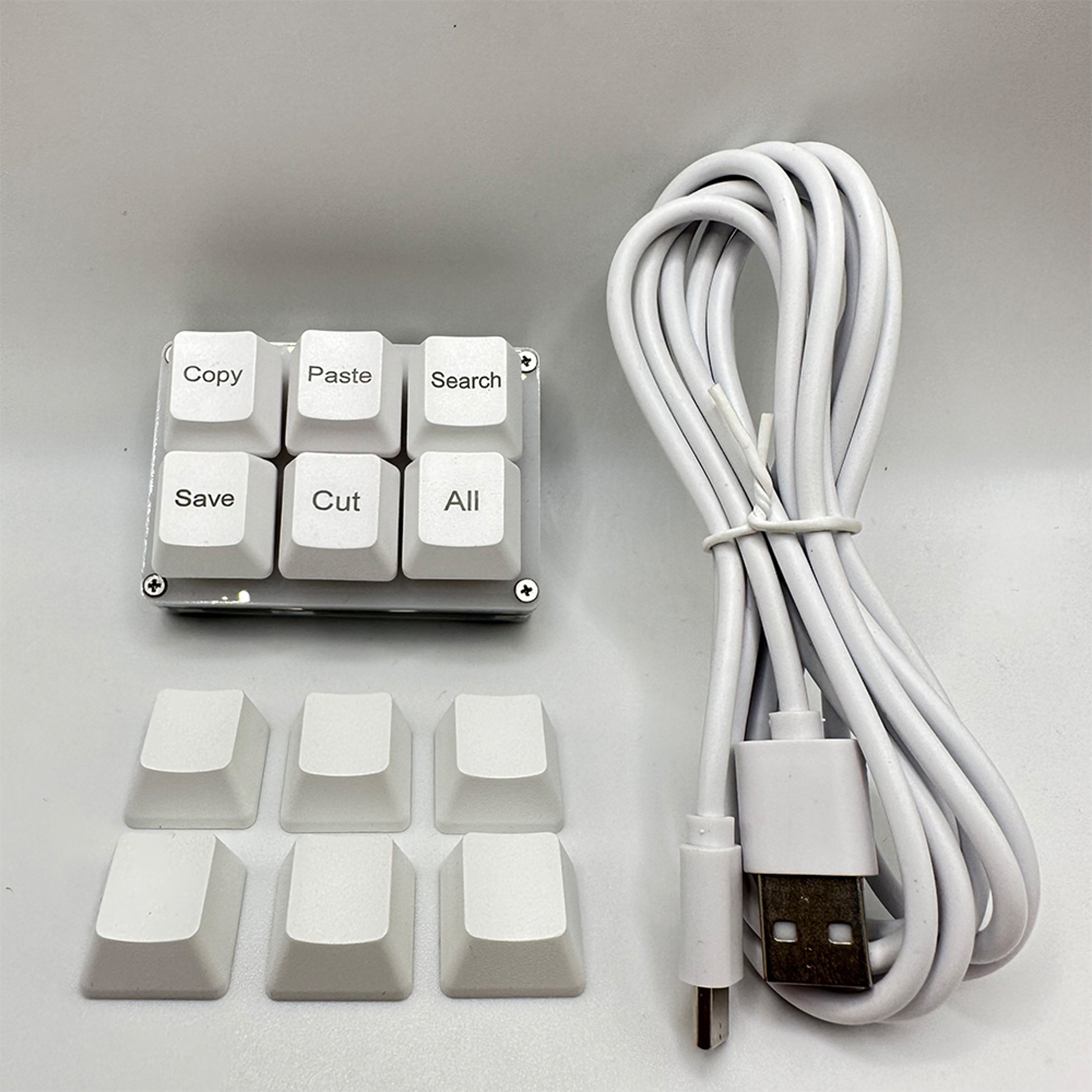 Six Key Programmable Mechanical Macro Keypad for Gaming and Productivity – view 3