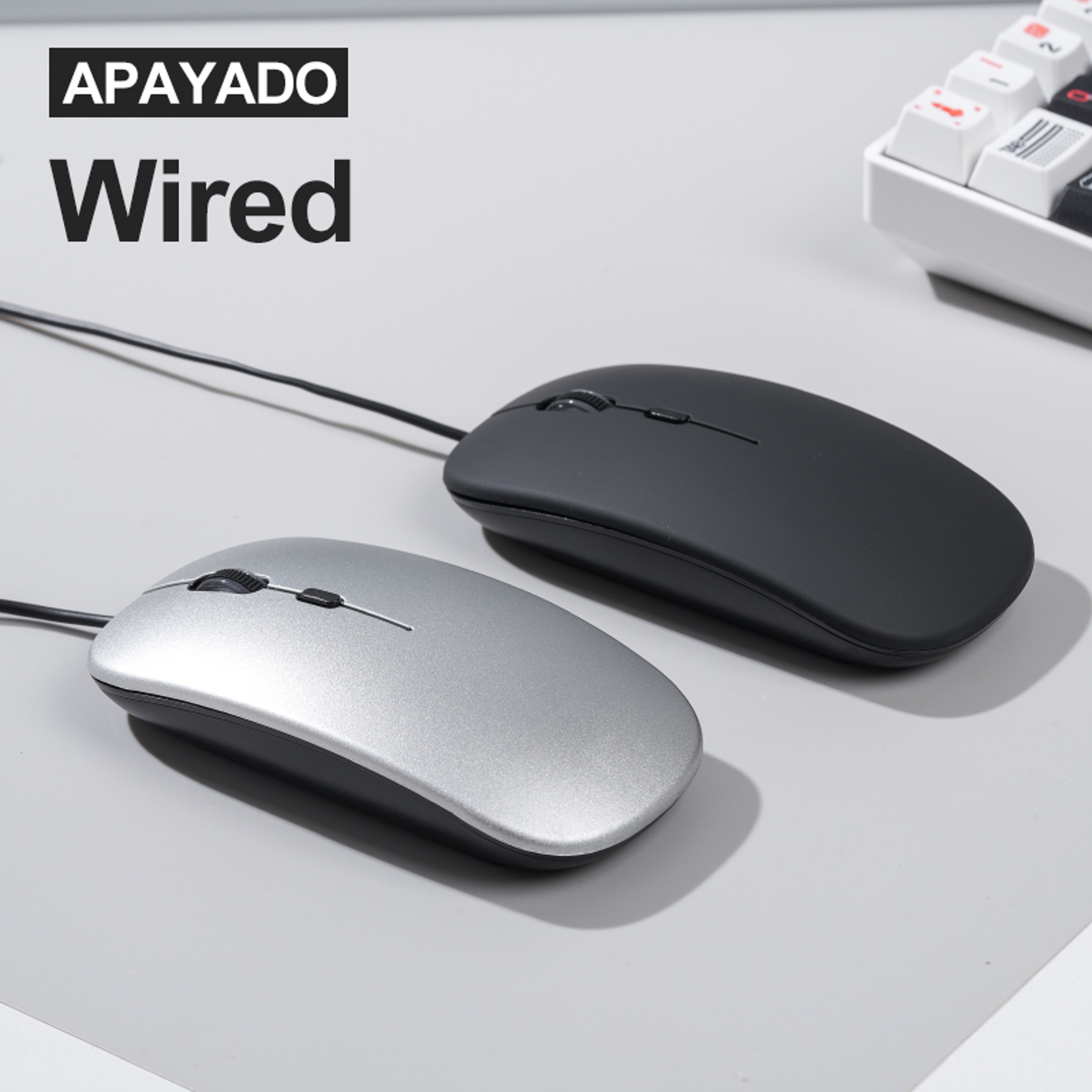 Wired Computer Mouse With Adjustable DPI And Silent Clicks 4