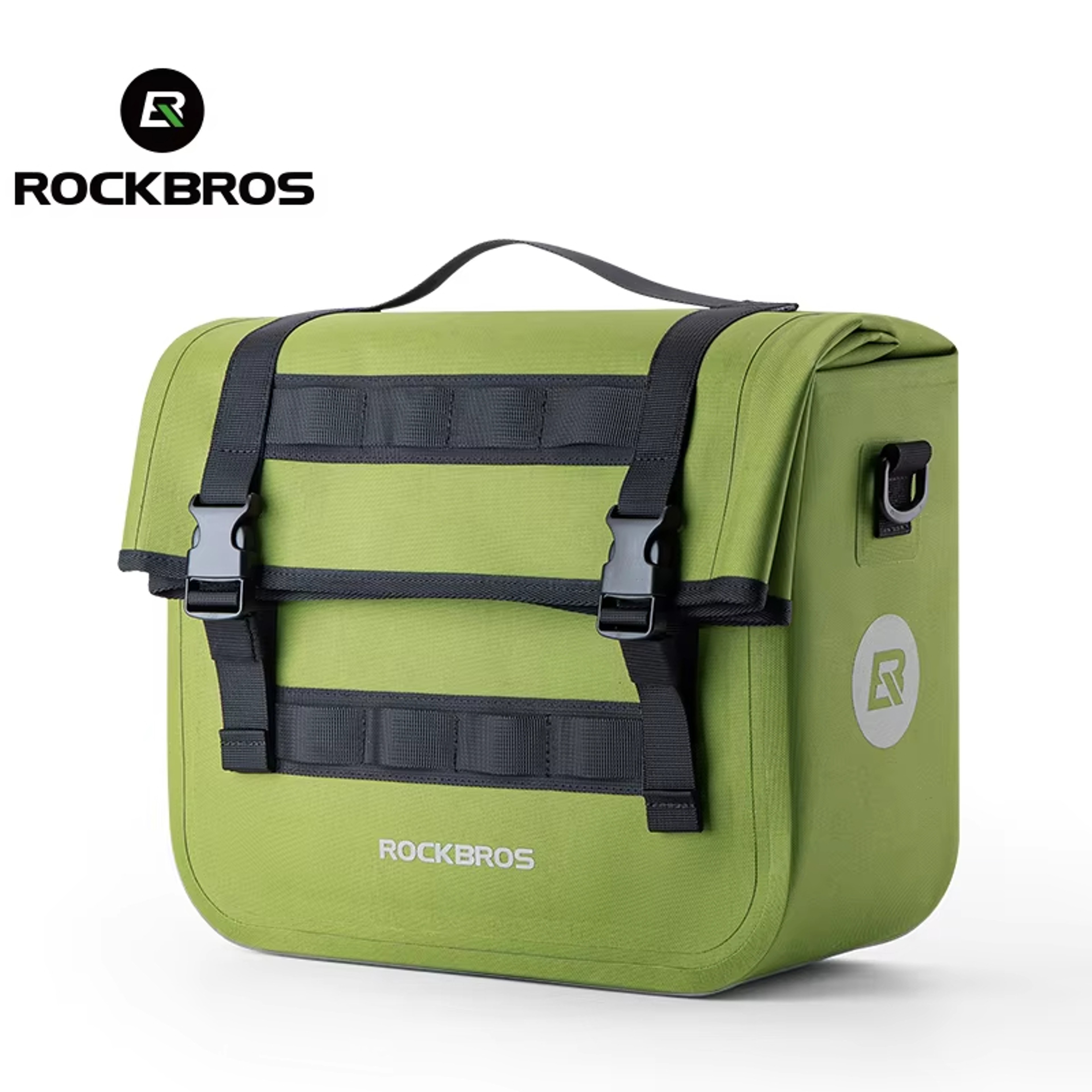 ROCKBROS Bicycle Bag 15L Multifunctional Saddle Bag Waterproof MTB Bike Rack Bag Travel 3D Support  7