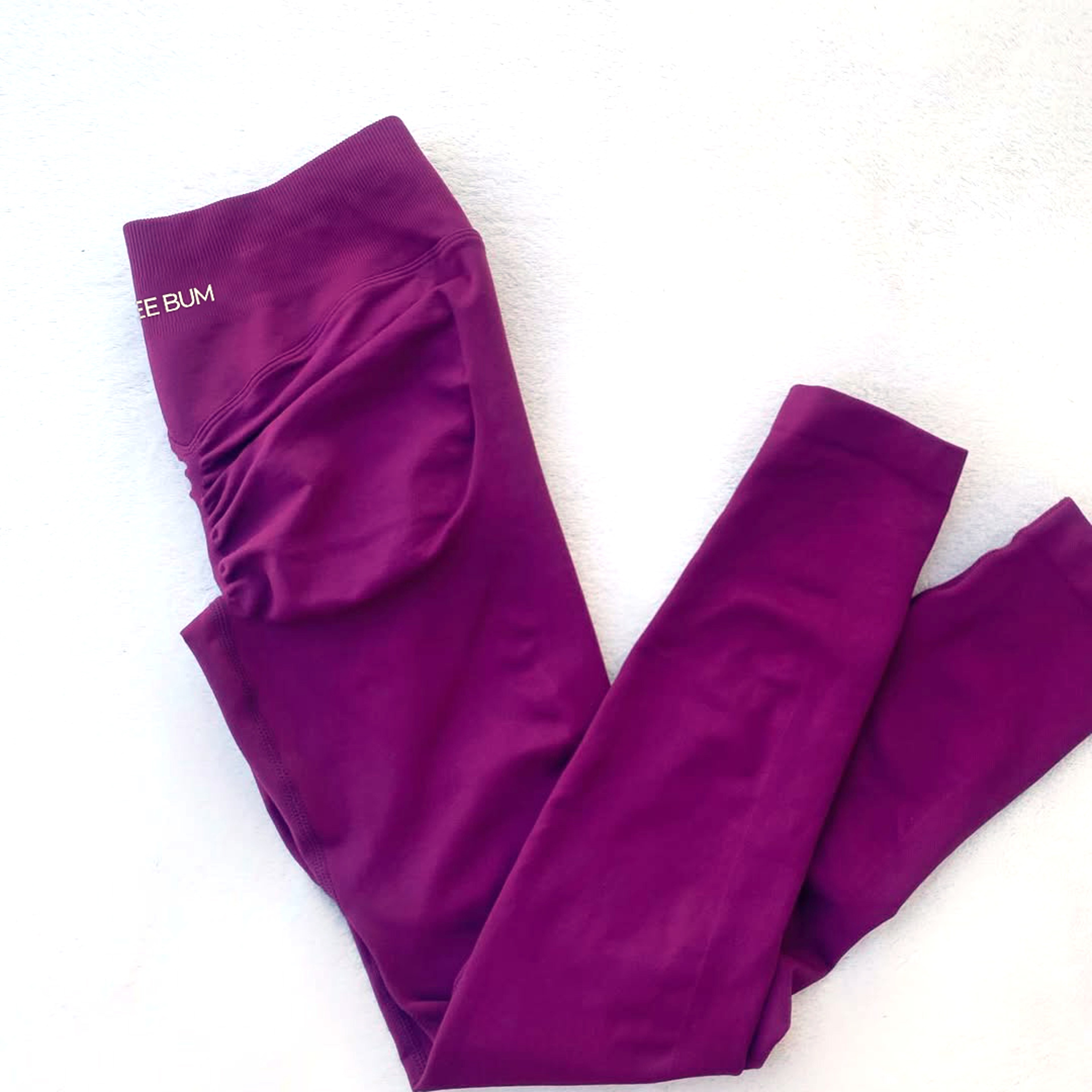 Womens Seamless Scrunch Butt Leggings MidRise Booty Lifting Yoga Pants 3