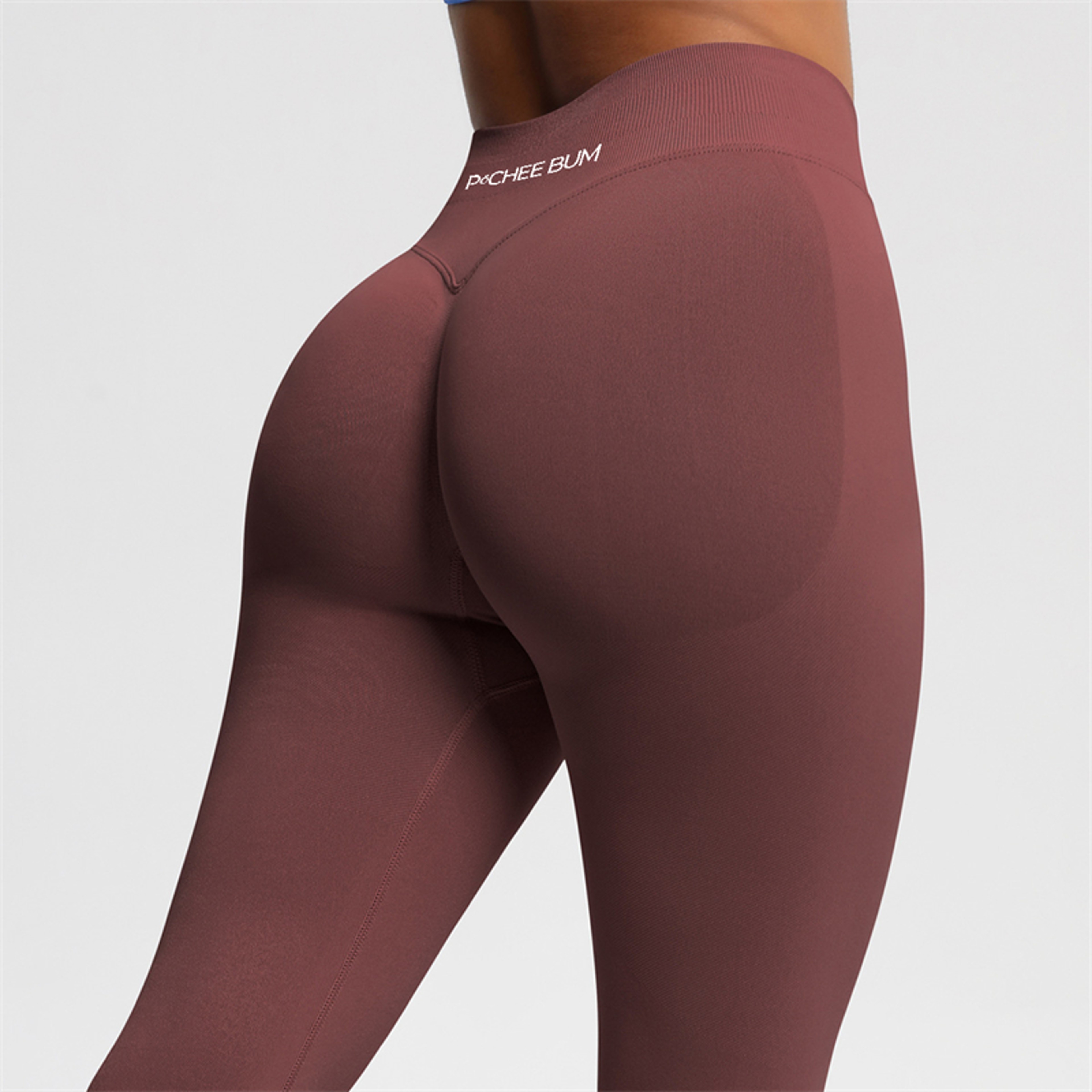 Womens Seamless Scrunch Butt Leggings MidRise Booty Lifting Yoga Pants 21