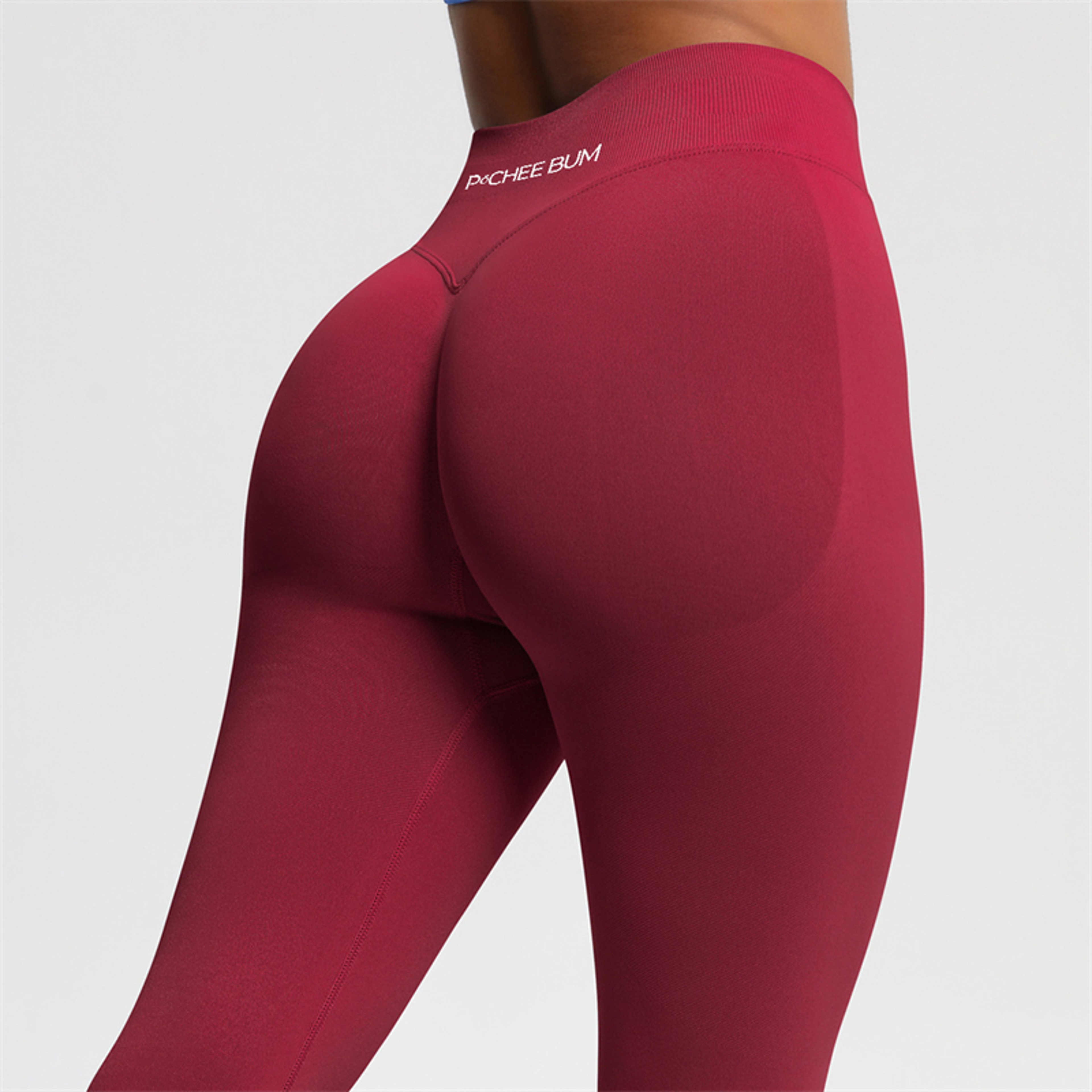 Womens Seamless Scrunch Butt Leggings MidRise Booty Lifting Yoga Pants 26