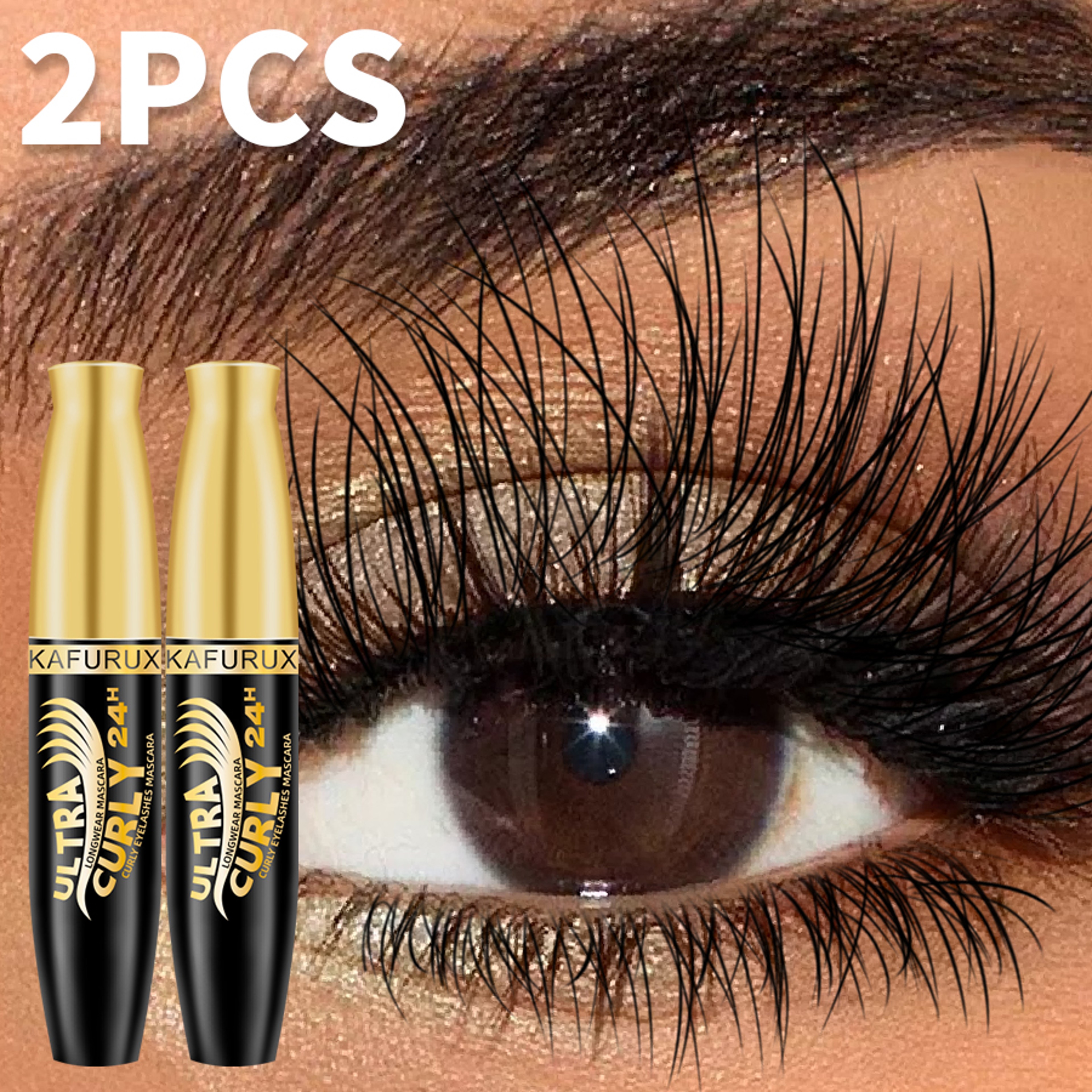 Black Lengthening Mascara Set Waterproof Curling and Volumizing – view 3