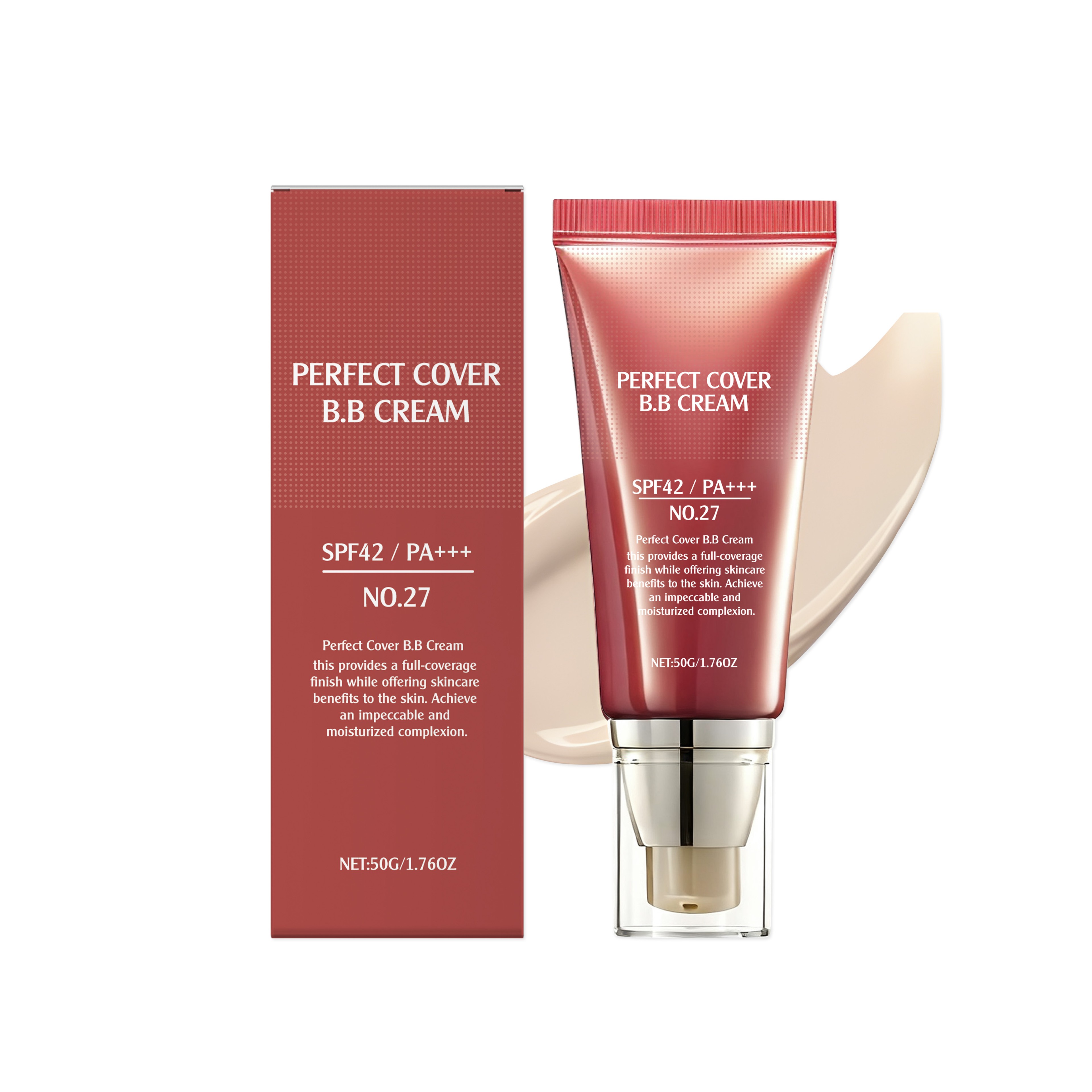 Perfect Cover BB Cream Lightweight Hydrating Concealer And Complexion Brightener 6