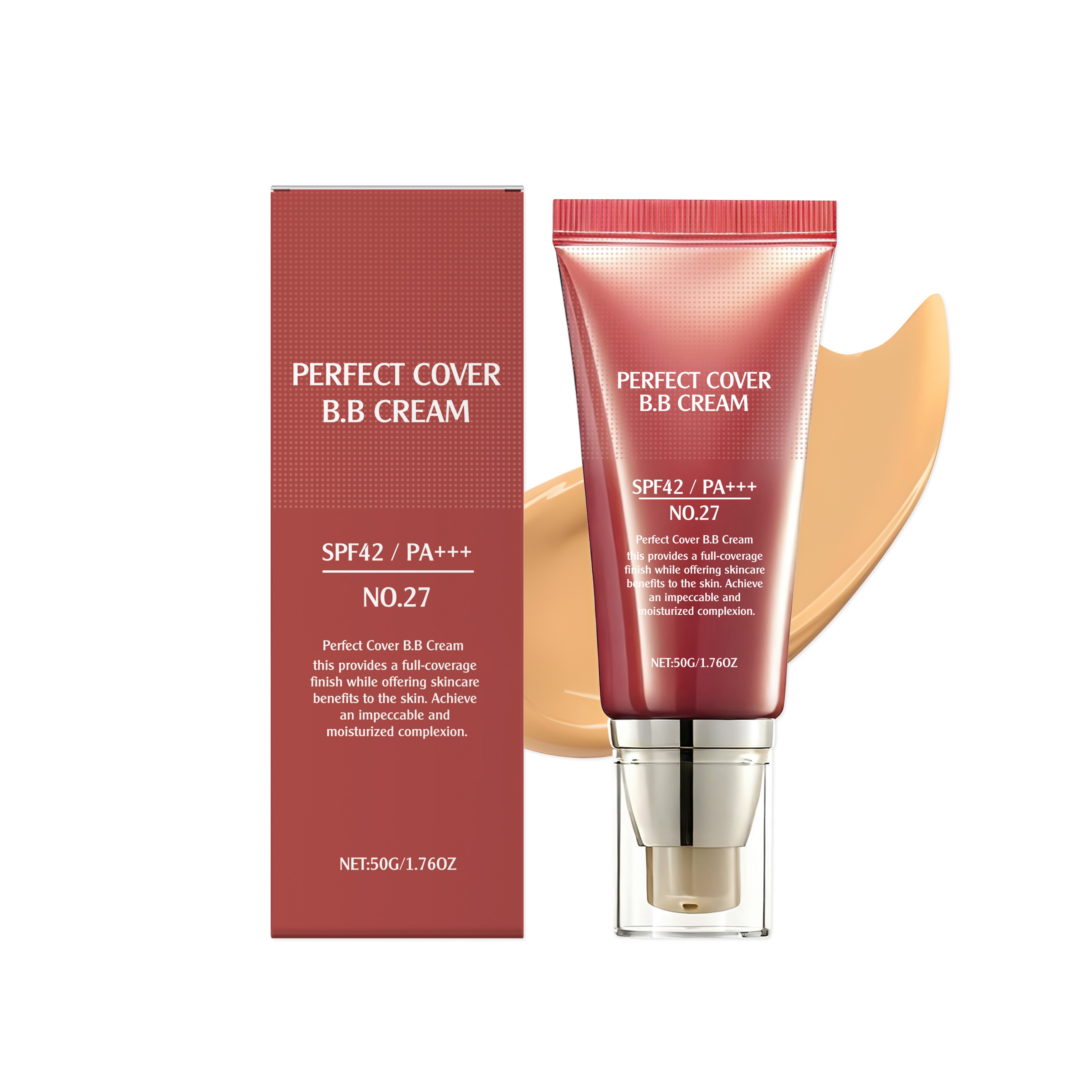 Perfect Cover BB Cream Lightweight Hydrating Concealer And Complexion Brightener 11