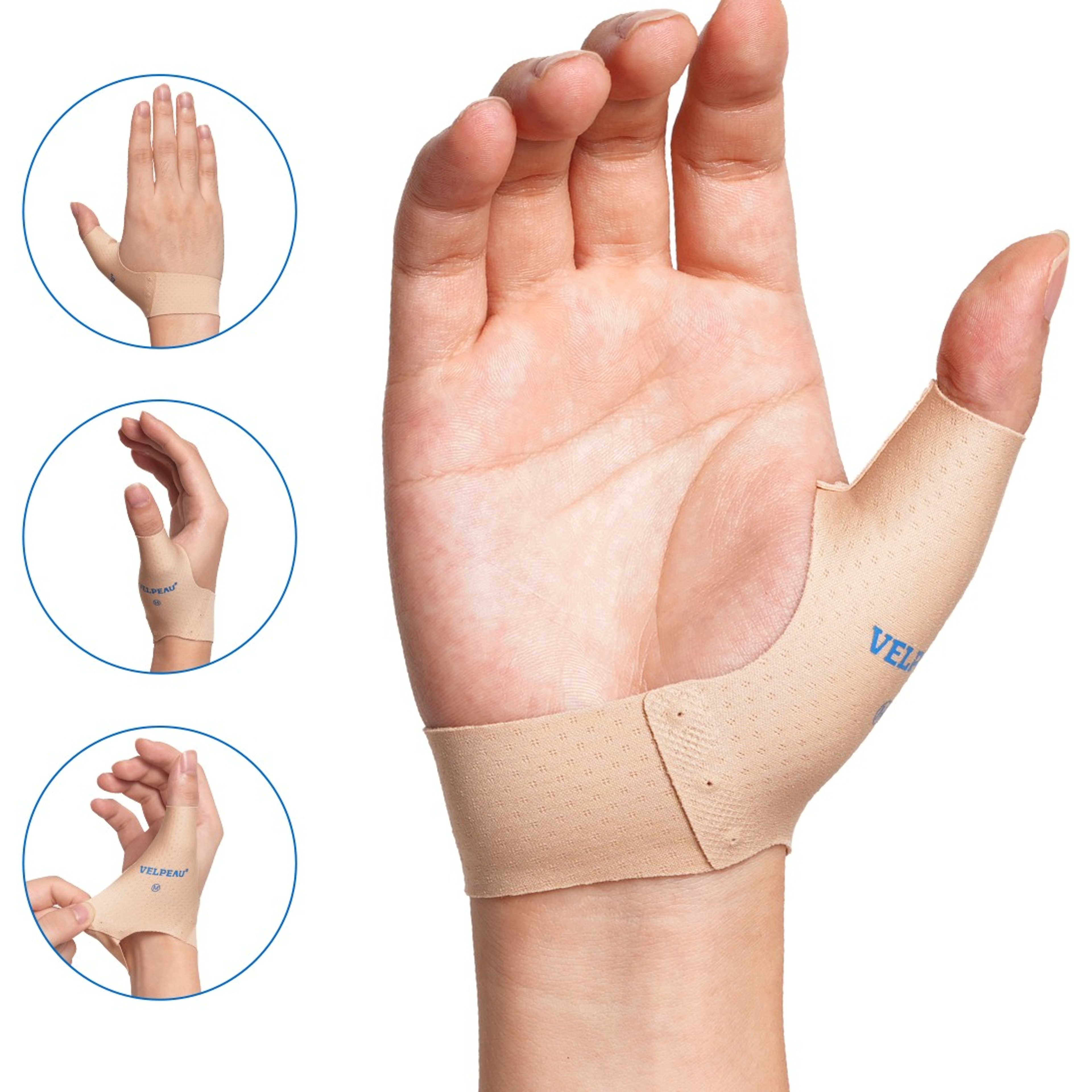 Elastic Thumb Compression Support Sleeve for Mild Tenosynovitisjpg