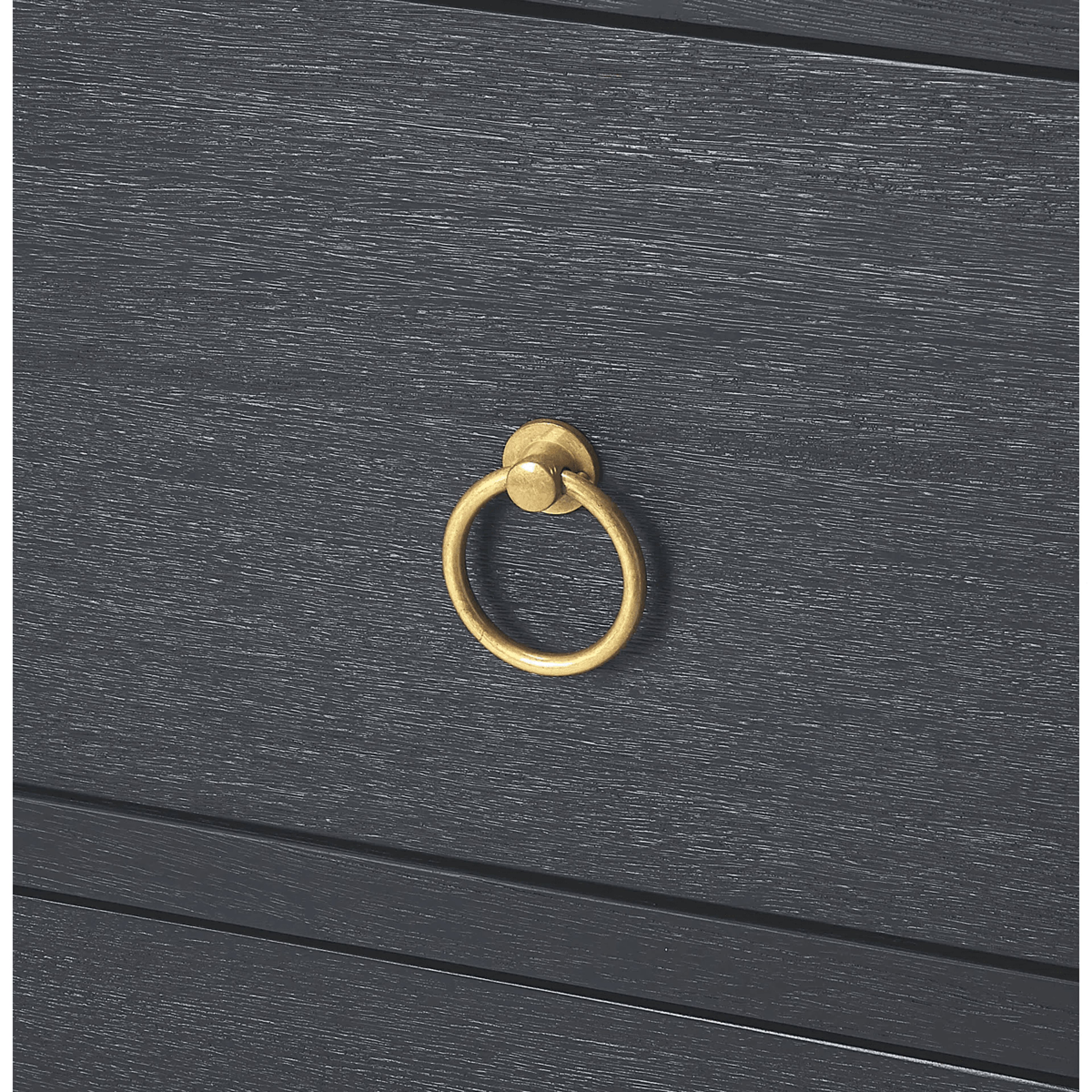 Navy Blue Wooden Accent Cabinet With Drawer And TwoDoor Storage 1