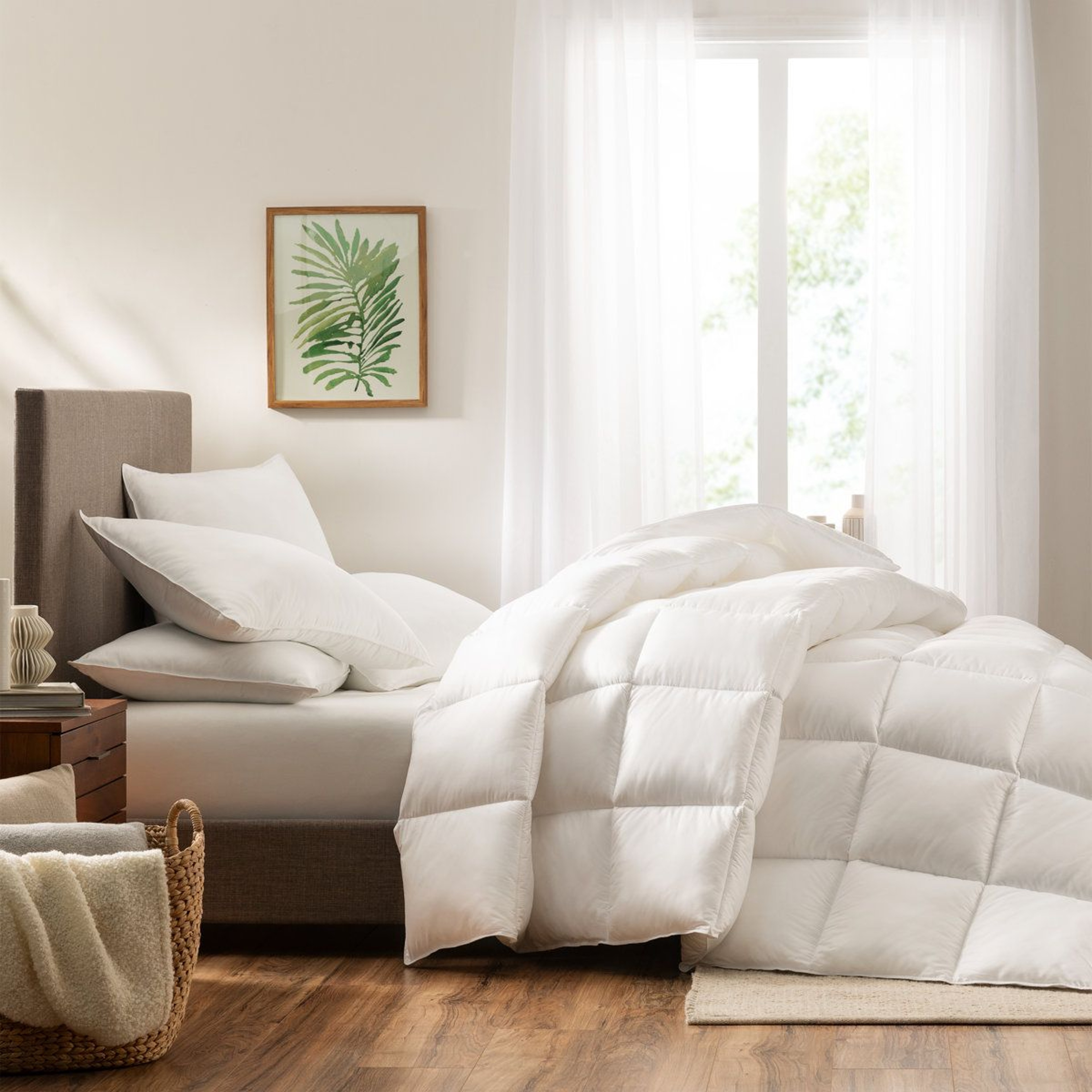 Winter Down Alternative Comforter With Soft Microfiber Cover 3