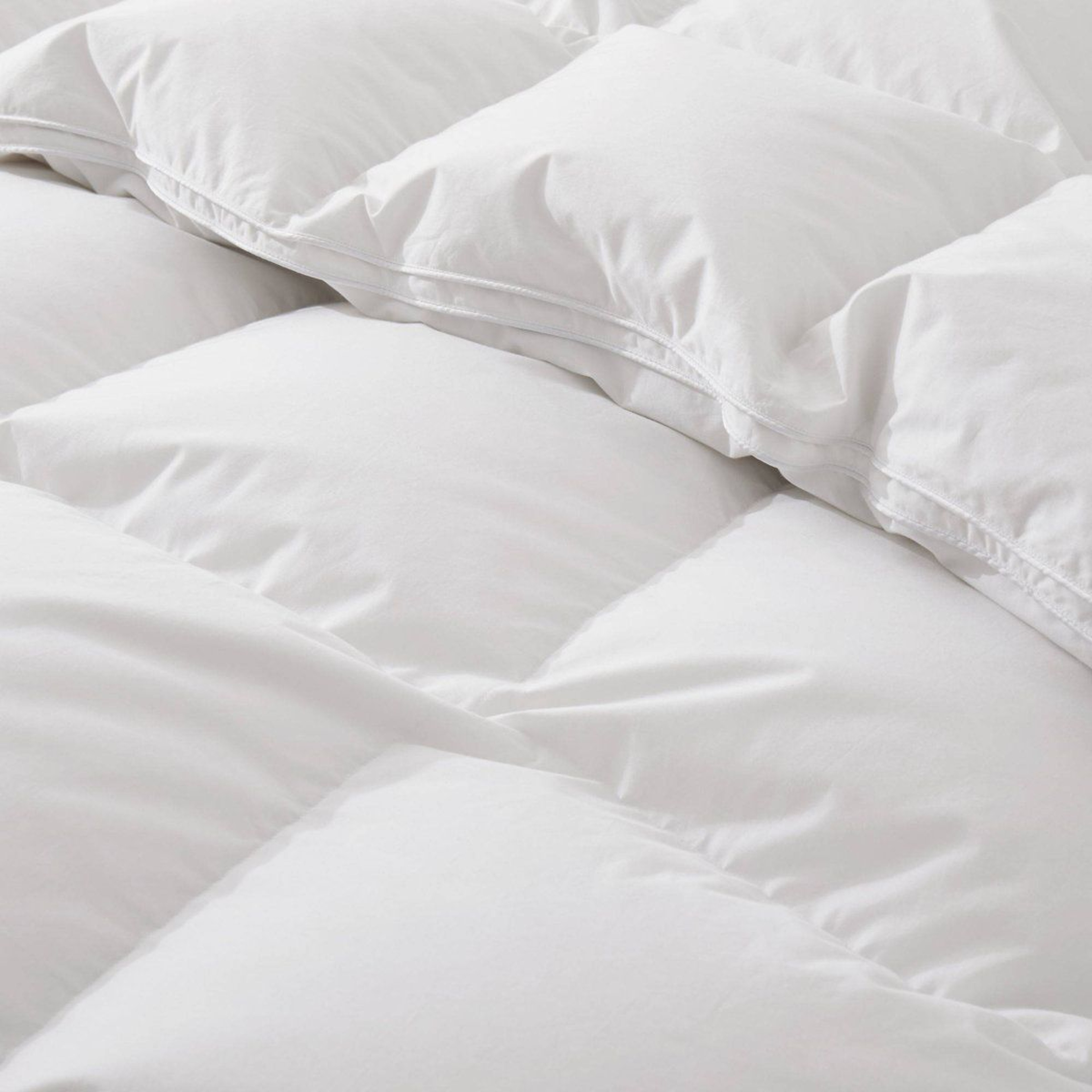 King Size Goose Down Comforter 800 Fill Power Winter Weight Cotton Cover 7