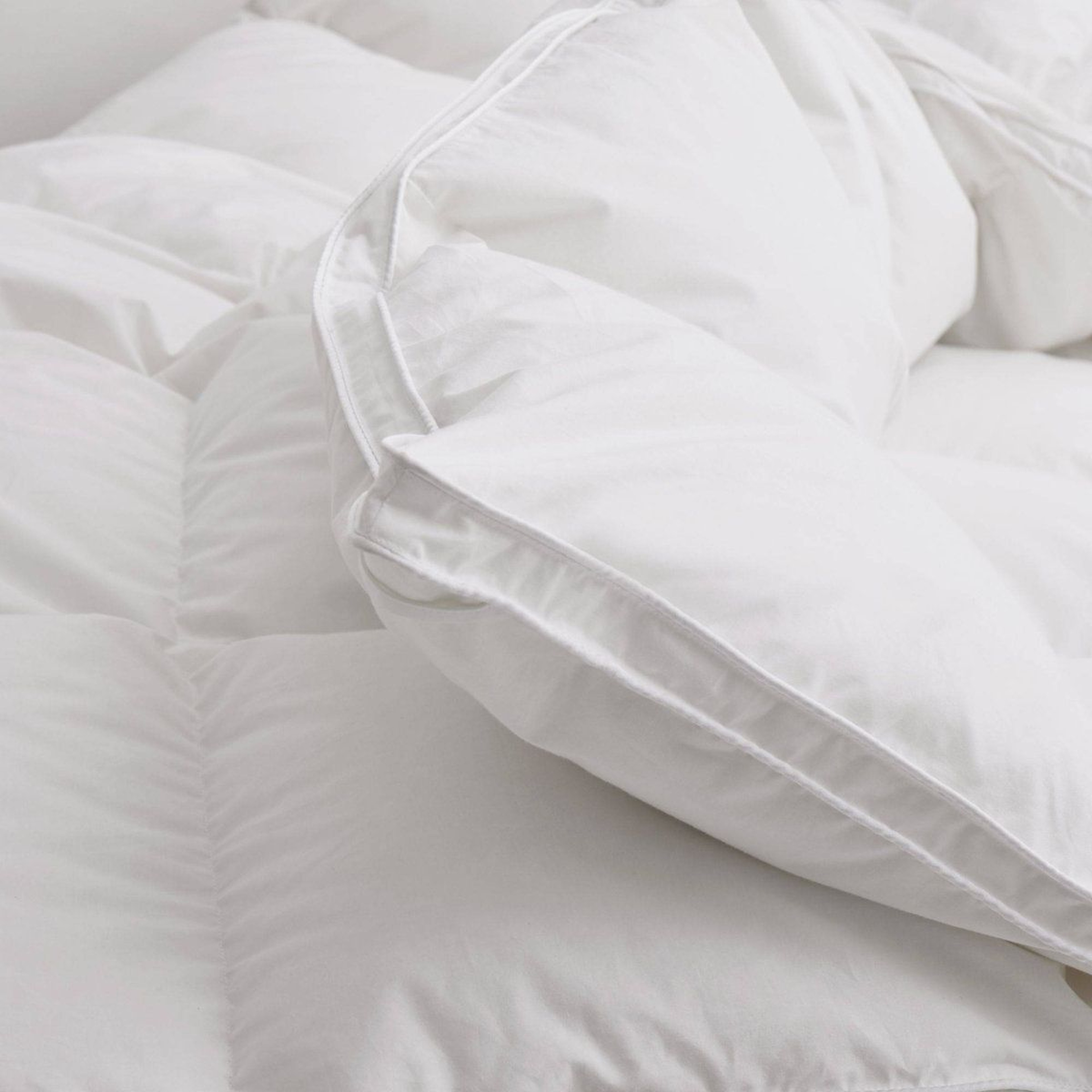 King Size Goose Down Comforter 800 Fill Power Winter Weight Cotton Cover 5