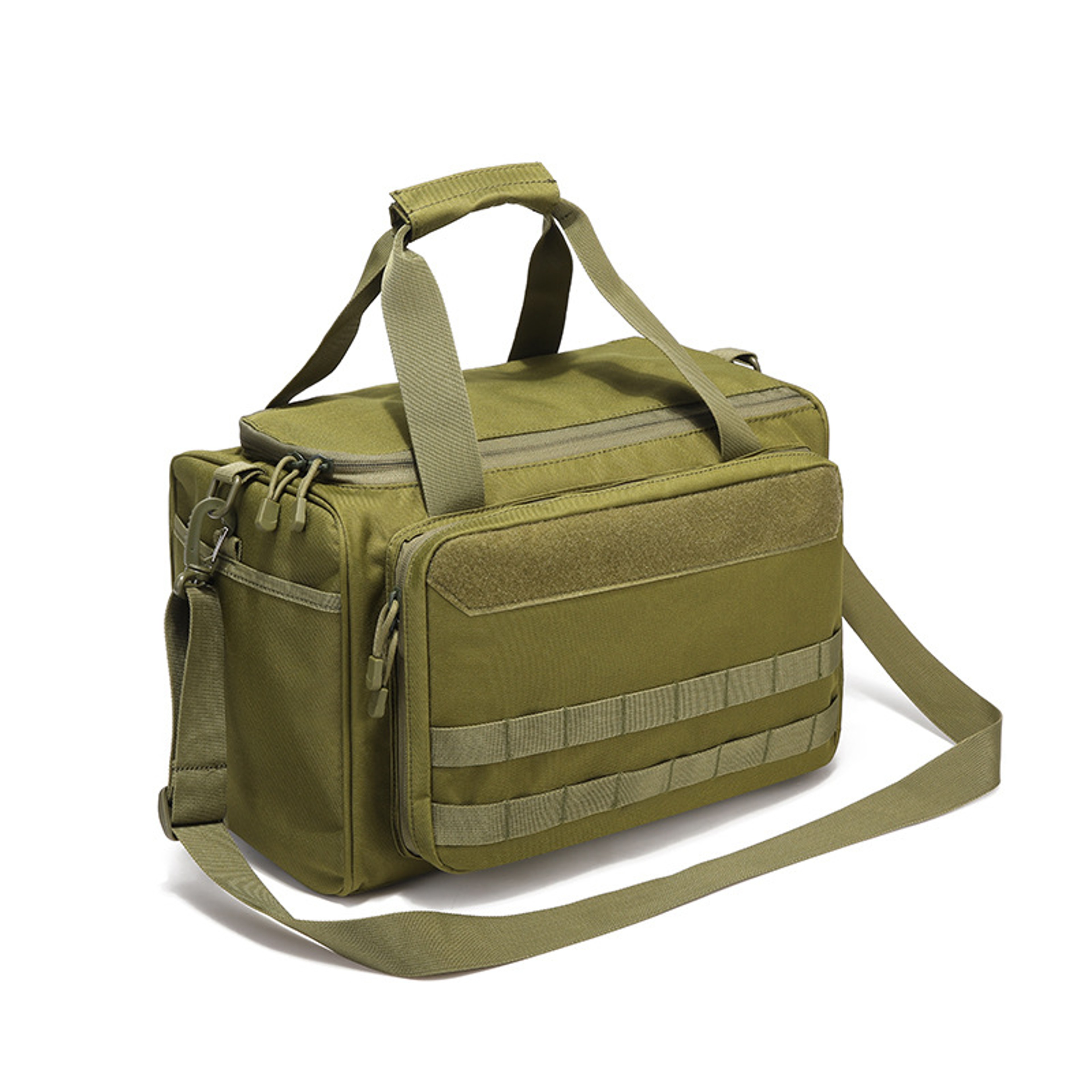 Tactical Gun Range Bag Deluxe Pistol Range Bag For Secure Storage  Easy Transport 1