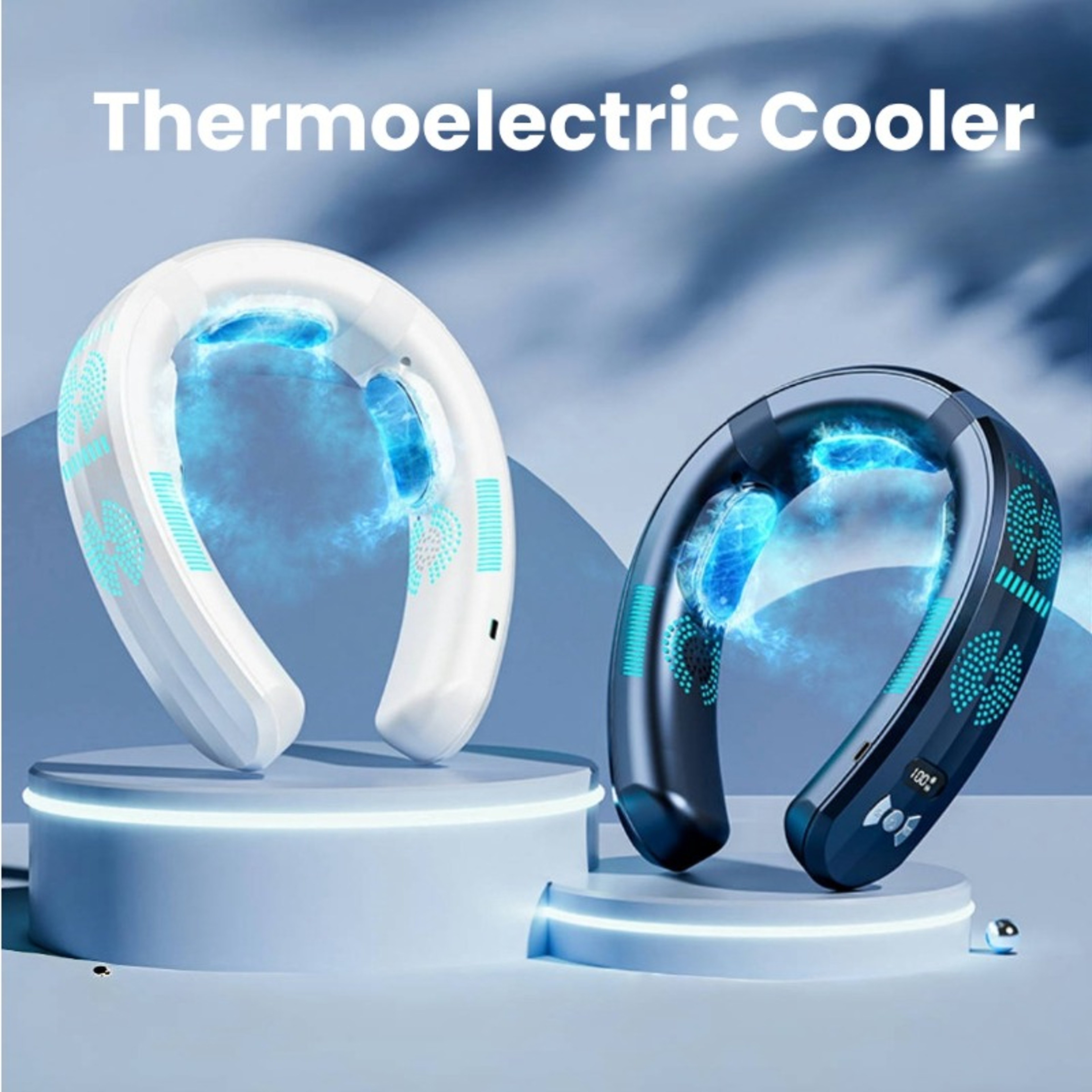 Arctic Breeze Wearable Neck Fan Portable Neck Air Conditioner 4