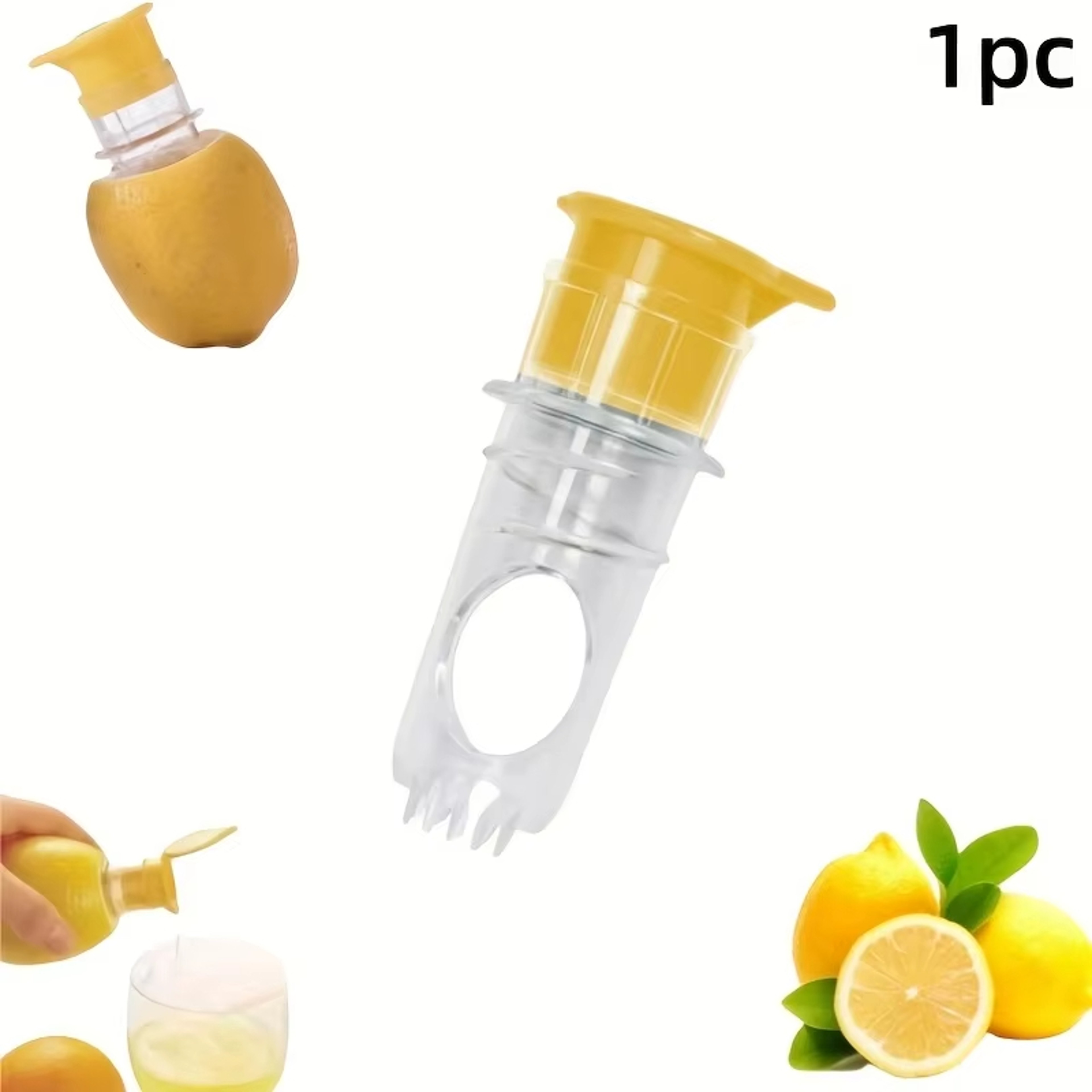 Manual Lemon Juicer With Lid Portable Citrus Juicer For Lemons Limes  Fresh Cocktails 1