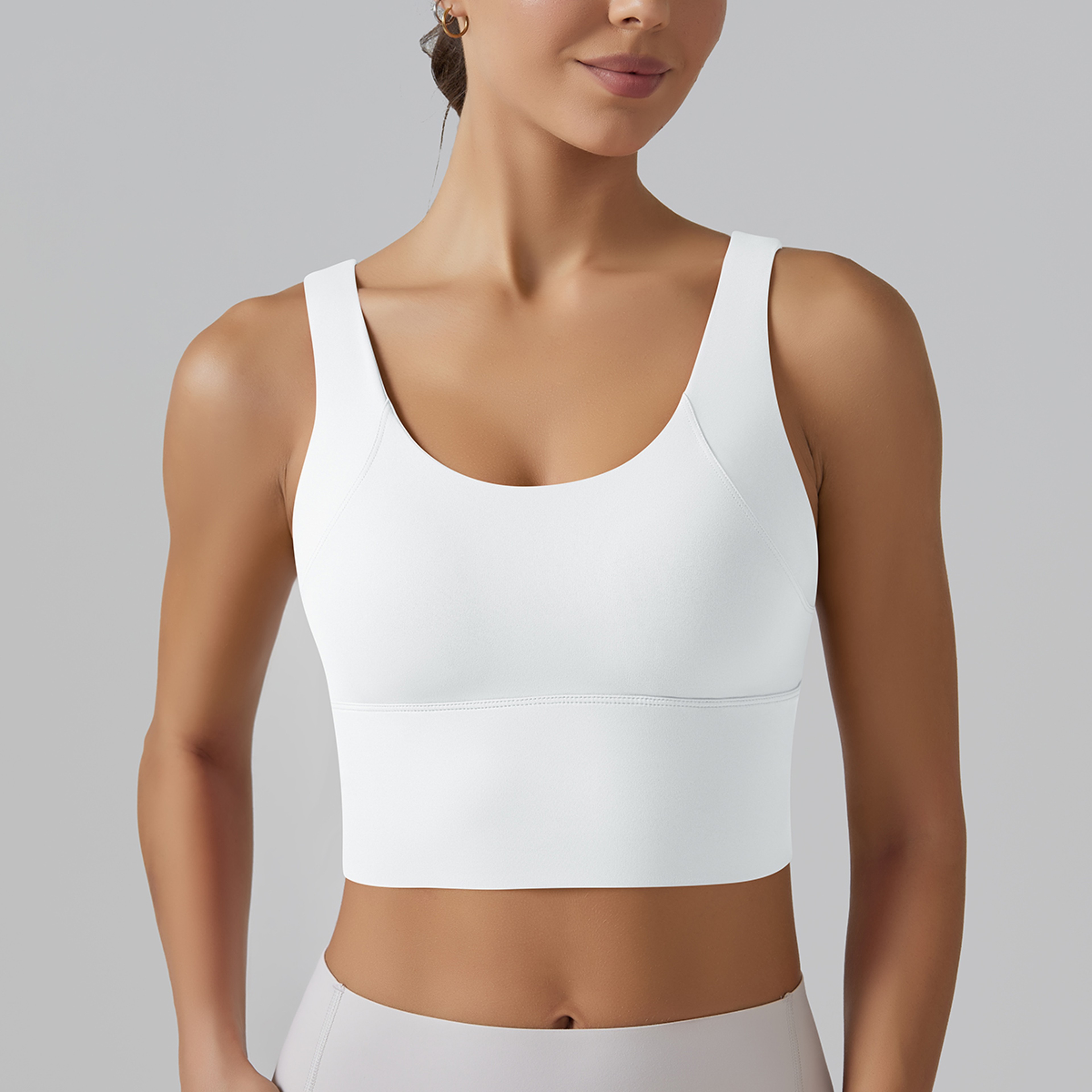 High Support Sports Bra For Women Shockproof Yoga Sports Bra Workout Tank Top 5