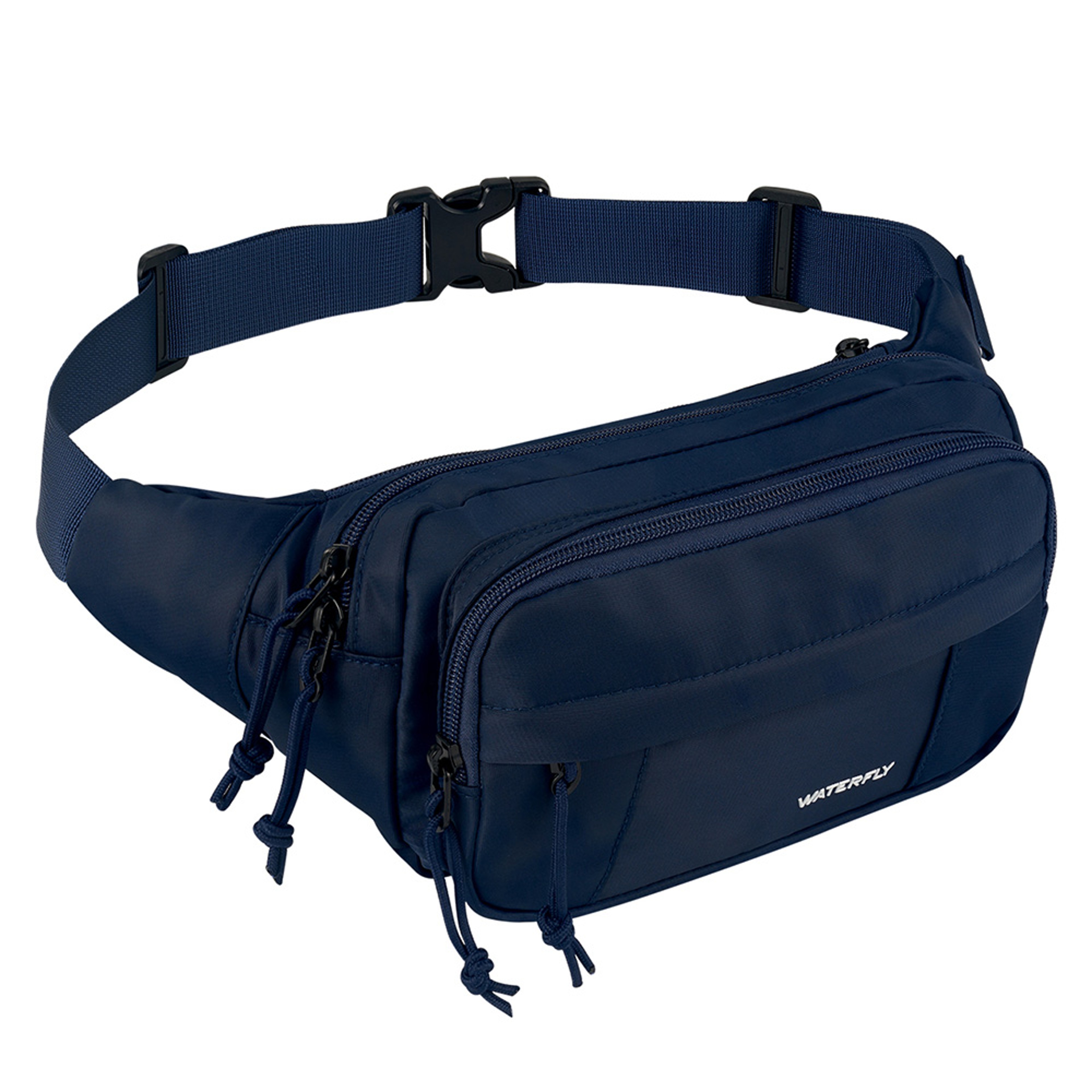 Pocket Fanny Pack Large Crossbody Belt Bag Adjustable Waist Bag For Women  Men 2