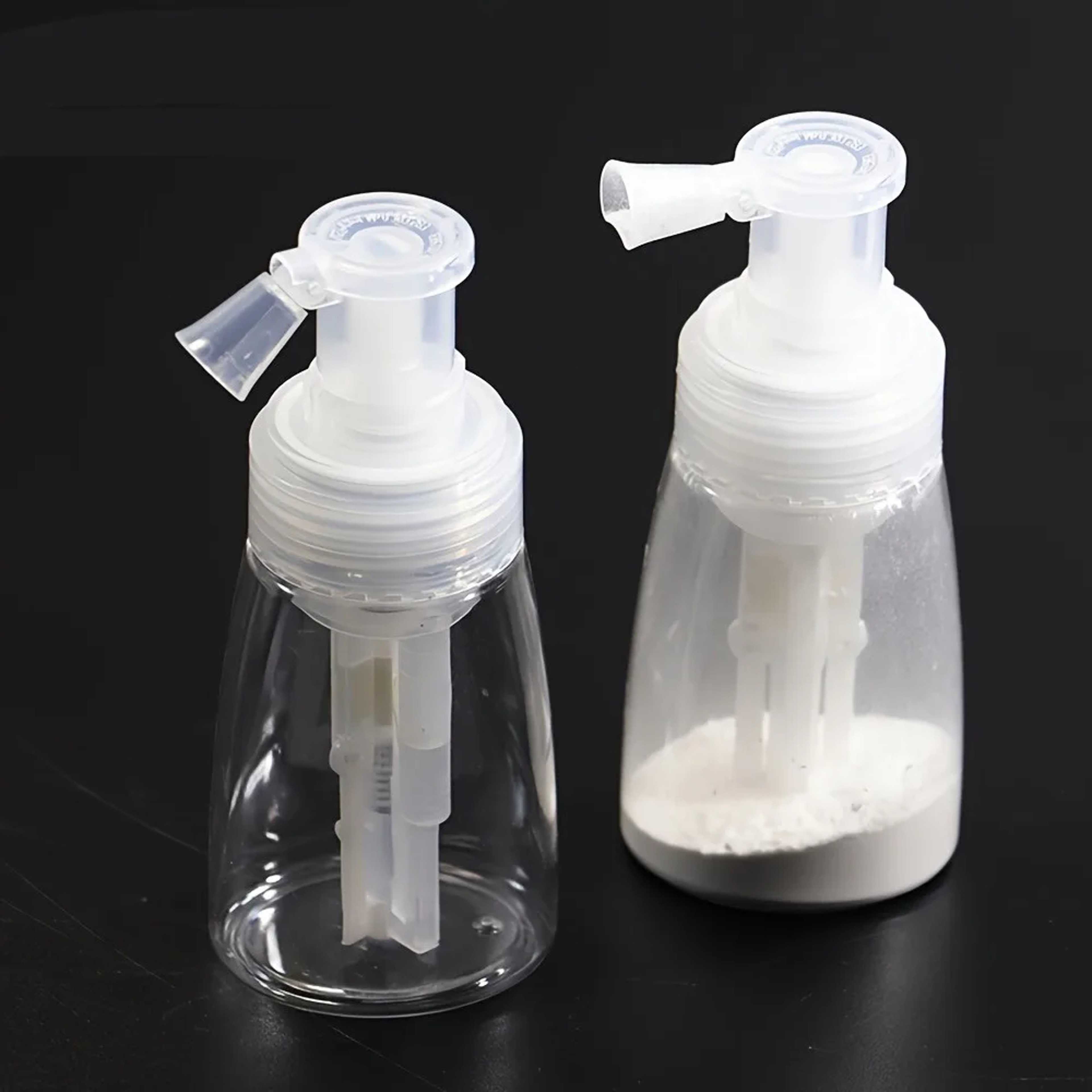 Powder Spray Bottle For Barber Talc  Lotion Portable Rotating Salon Dispenser 4