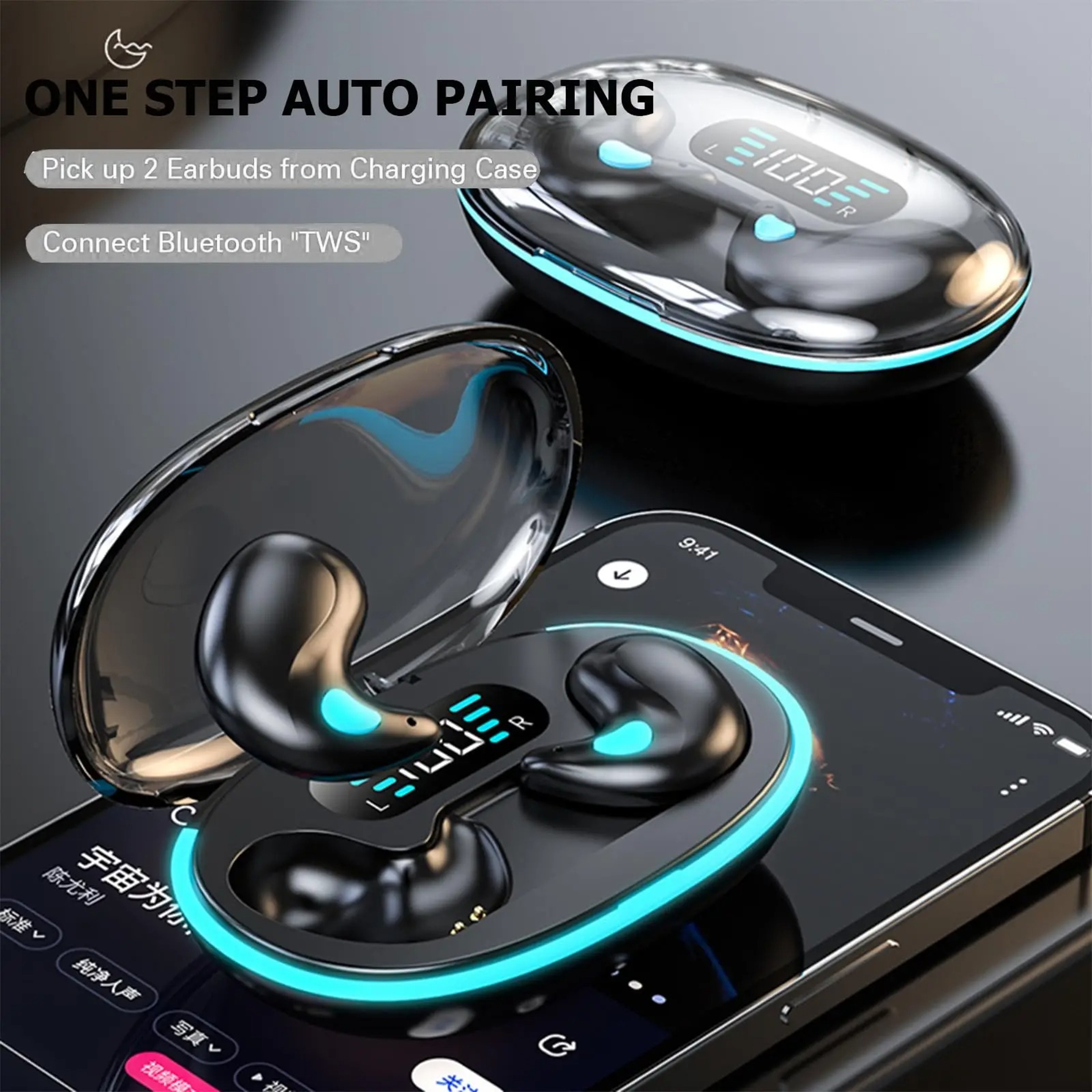 Ultra Mini Sleep Earbuds Bluetooth Wireless Earbuds For Side Sleepers  Small Ears 5