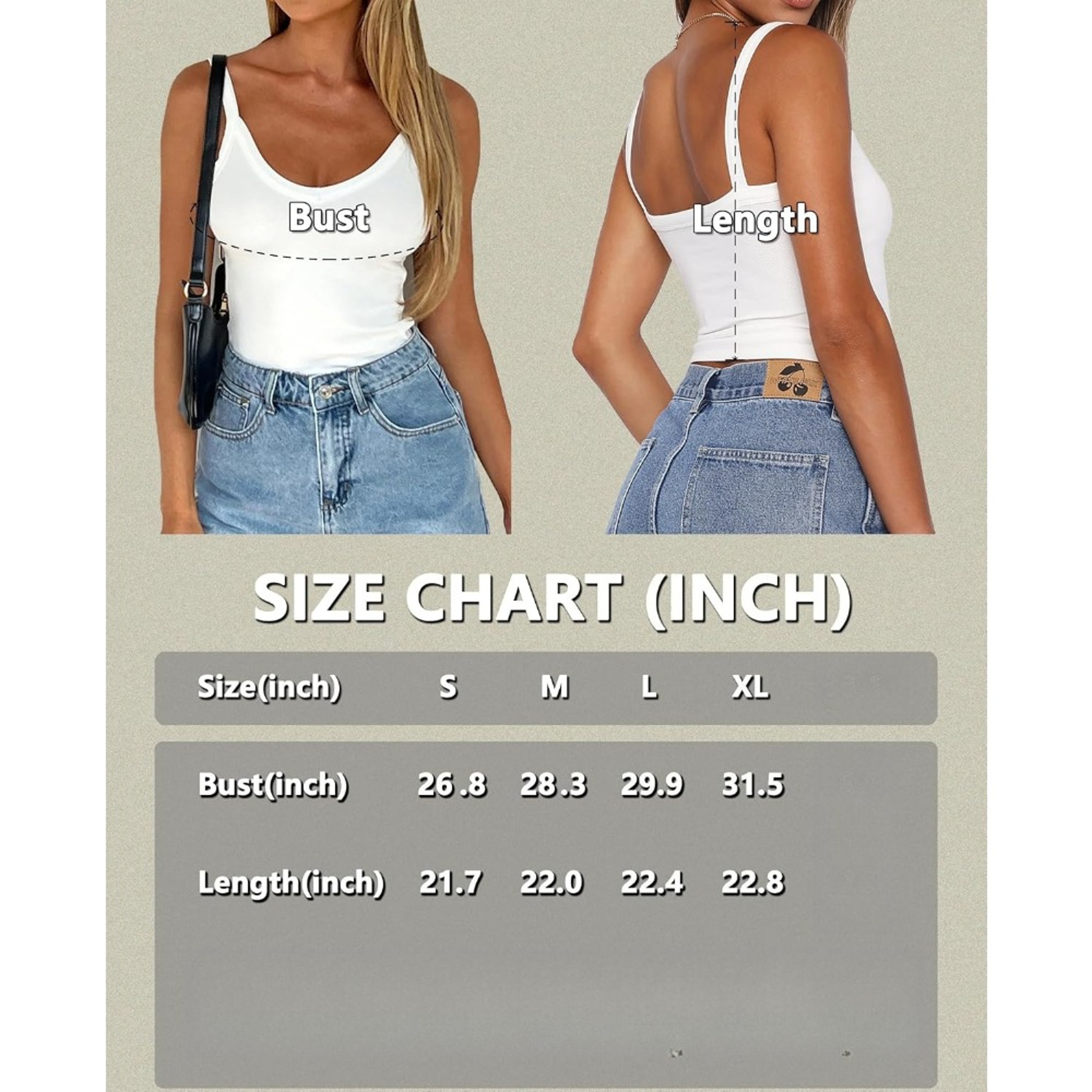 Womens Ribbed Tank Top VNeck Slim Fit Tank Top Soft Stretch Womens Camisole 6