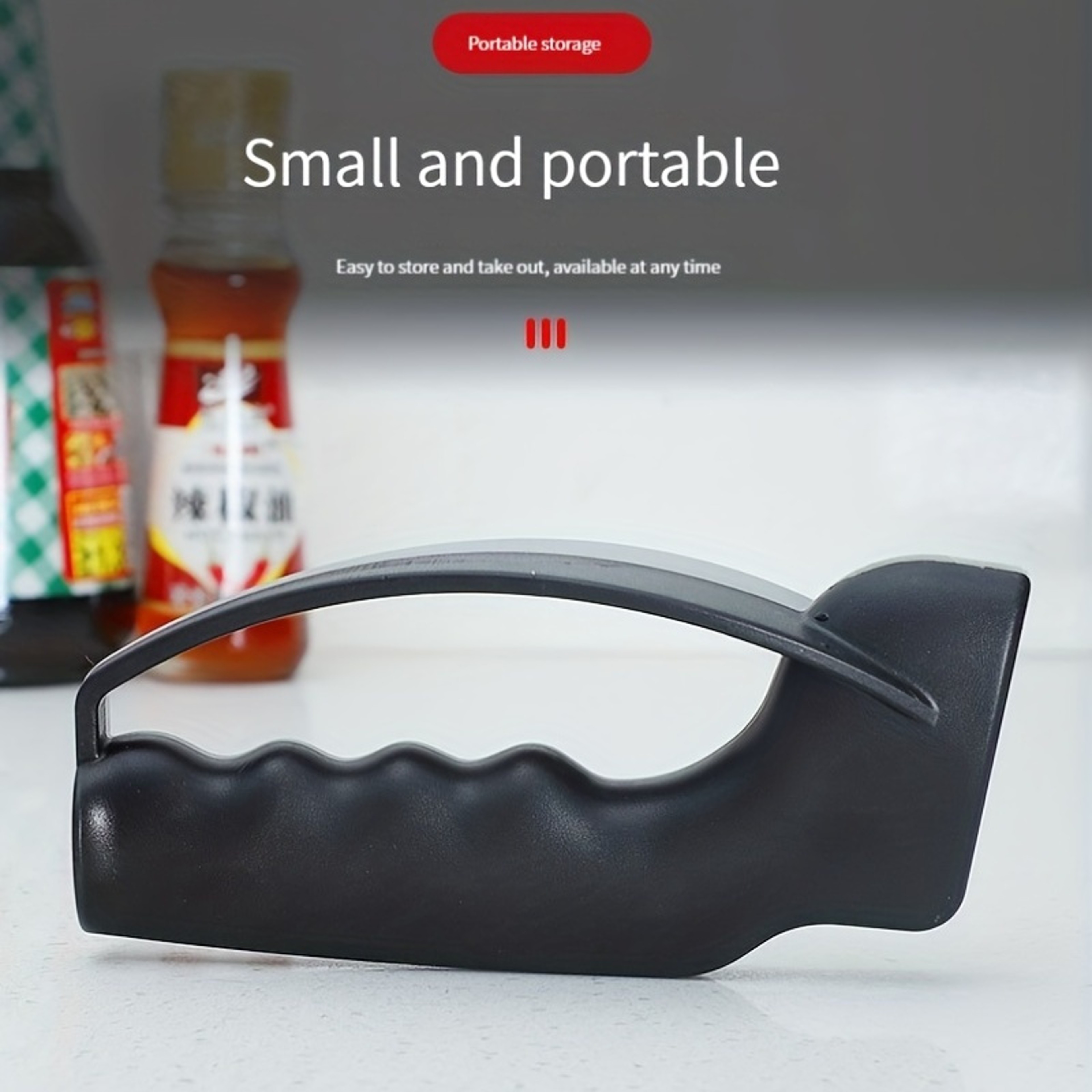 Portable Manual Knife Sharpener For Kitchen Knives Compact Blade Edge Restorer 3