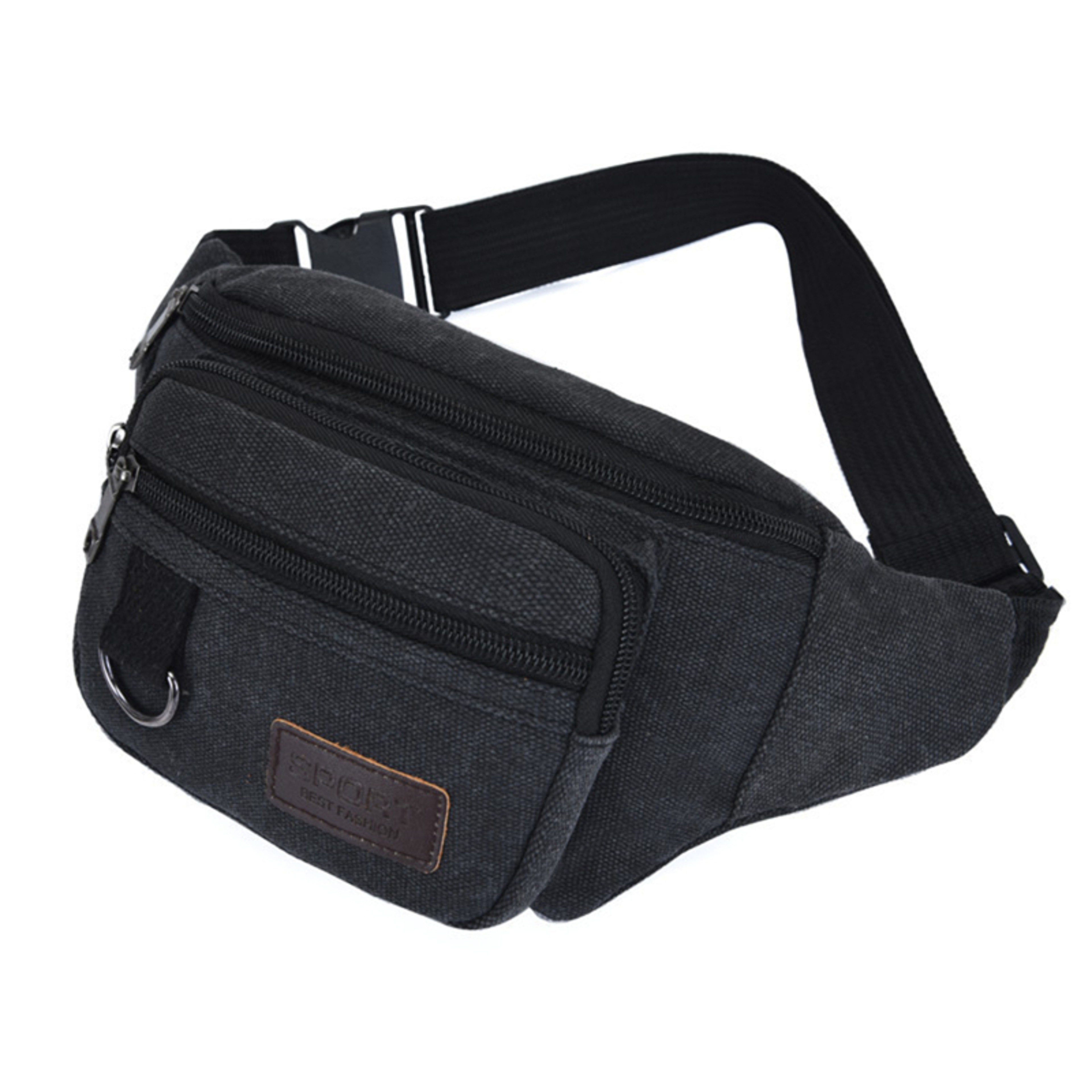 Canvas Waist Bag Belt Bag Crossbody Chest Bag For Men  Women Travel Phone Pouch 3