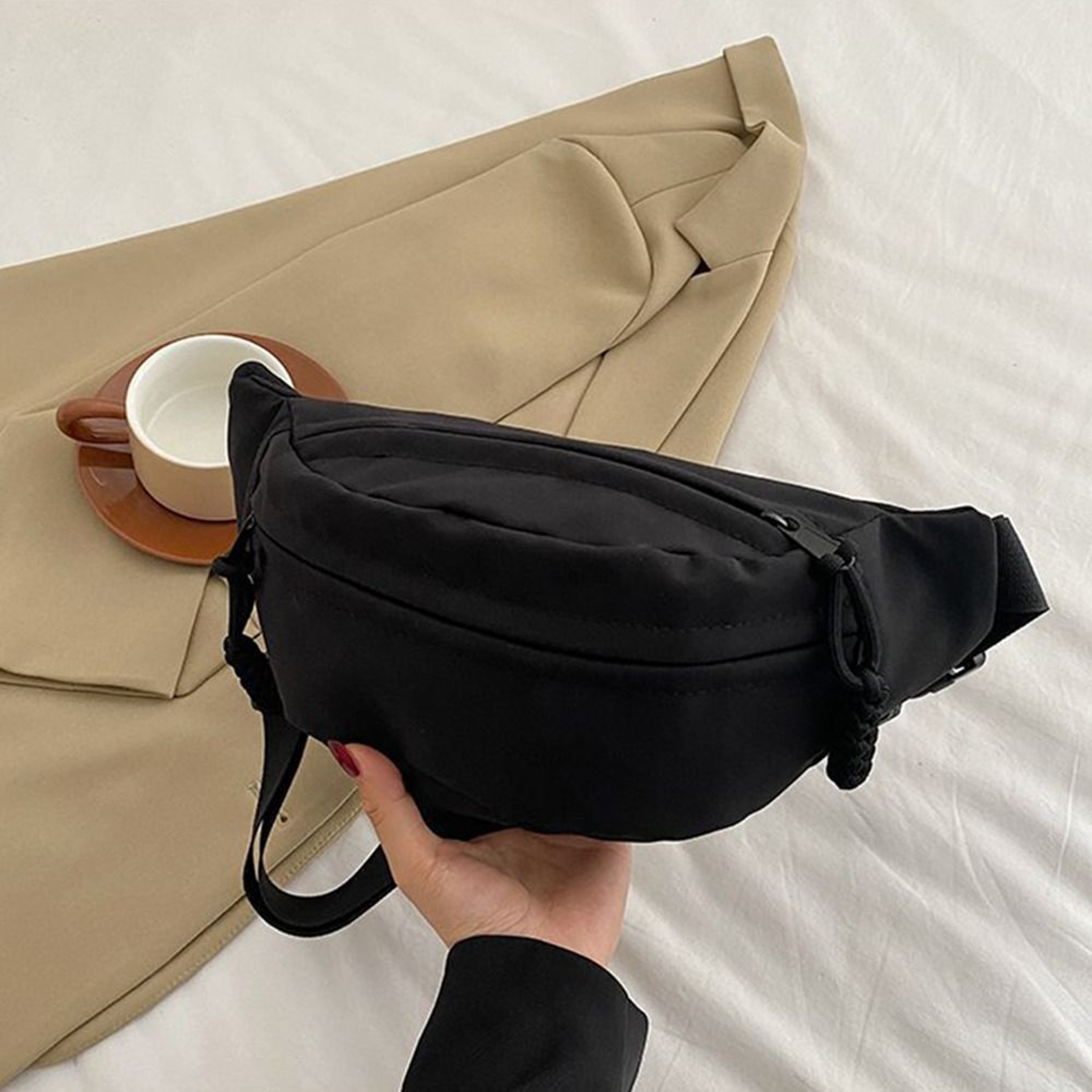 Crossbody Sling Bag For Women Lightweight Travel Sling Backpack With Secure Everyday Storage 3