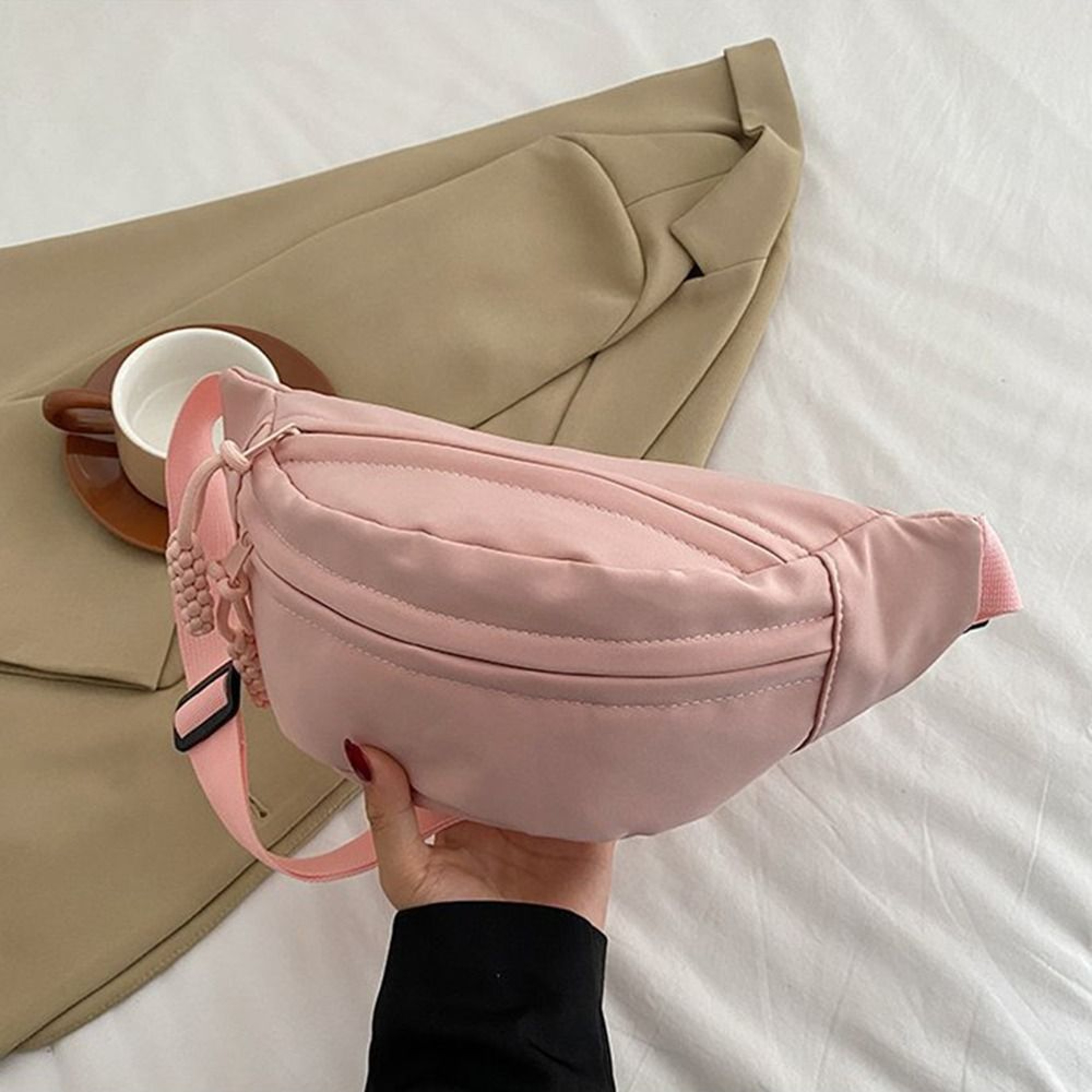 Crossbody Sling Bag For Women Lightweight Travel Sling Backpack With Secure Everyday Storage 4