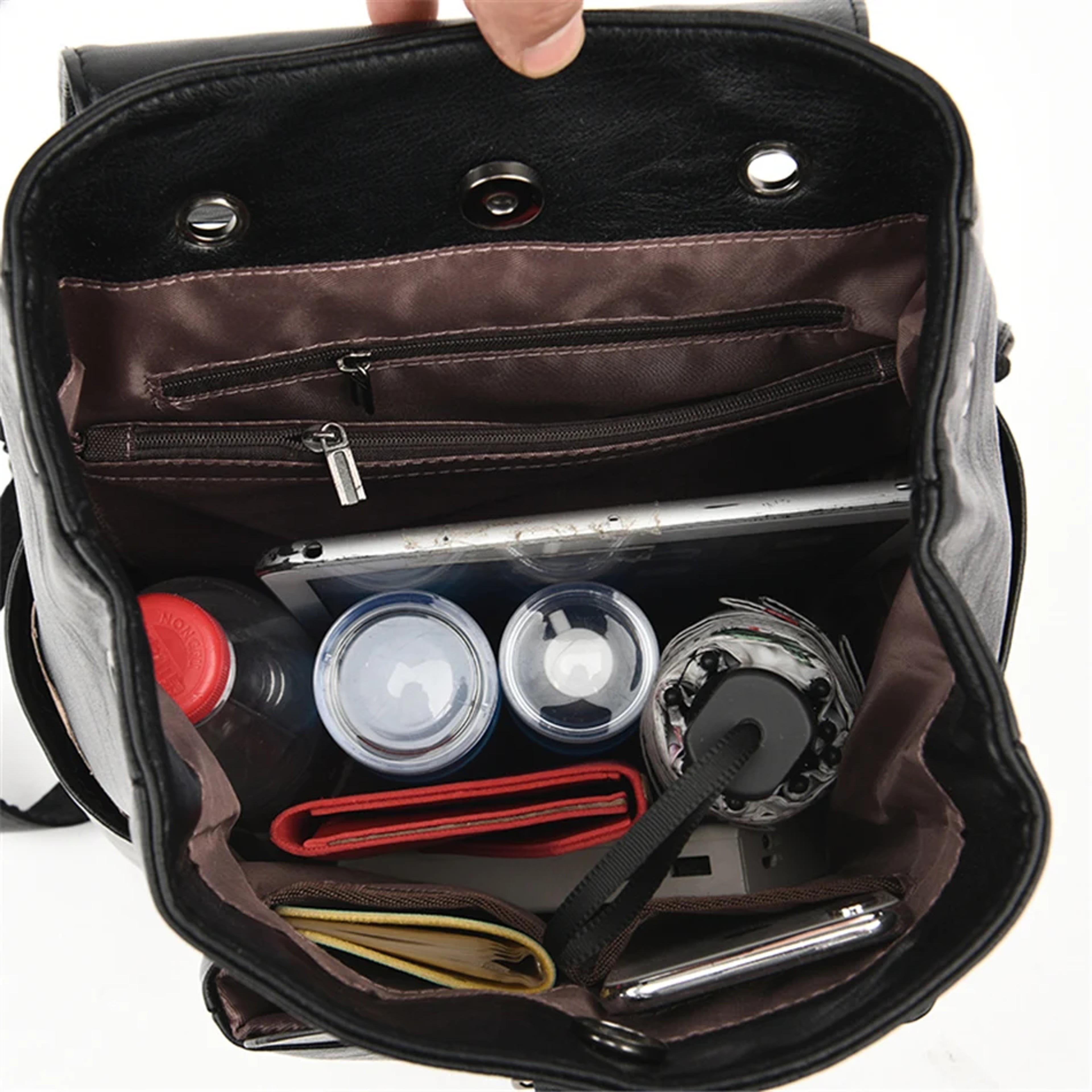 School Backpack Soft Leather Backpack For Women Fashion Backpack For Women Travel Daypack 7